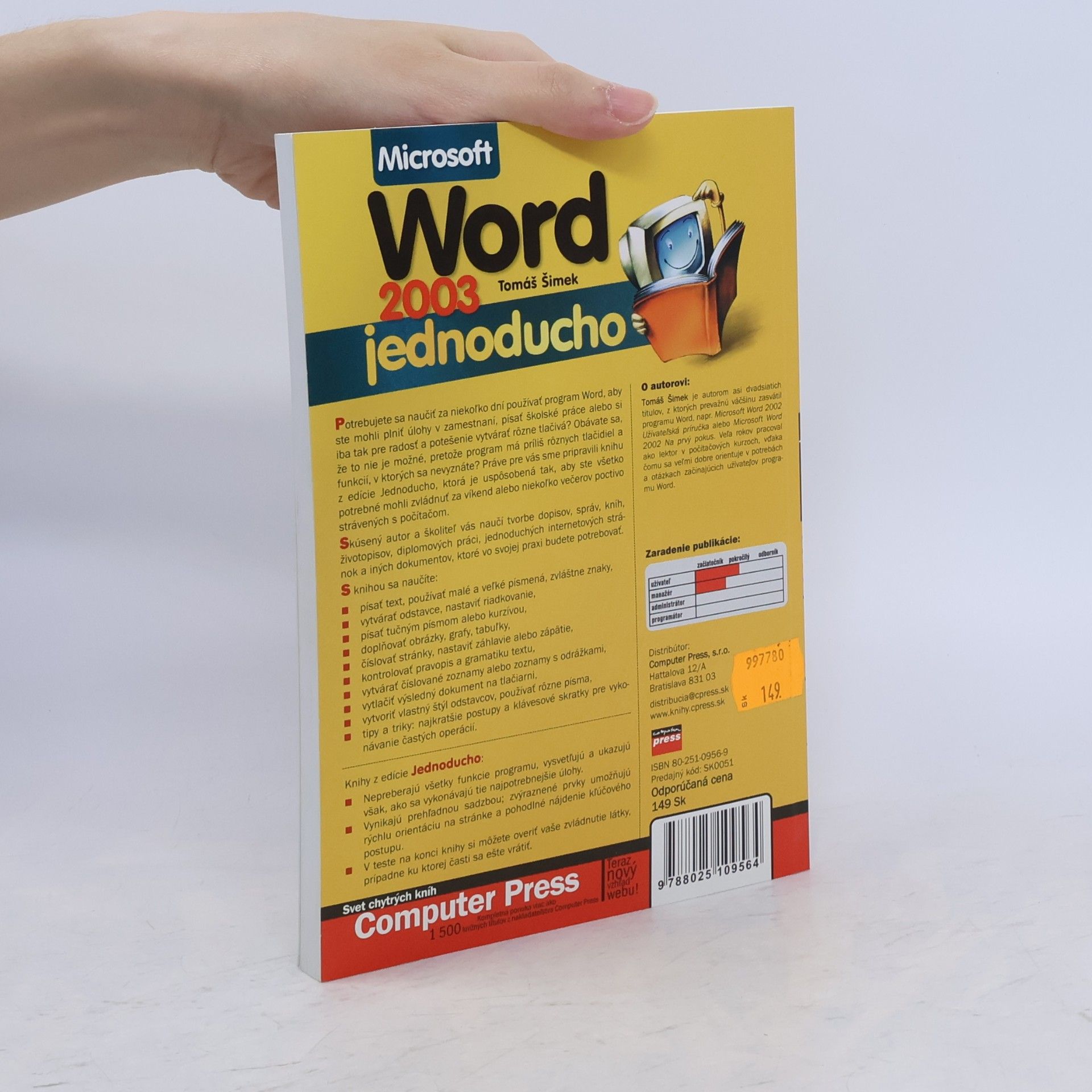 Tomáš Šimek Microsoft Word Jednoducho