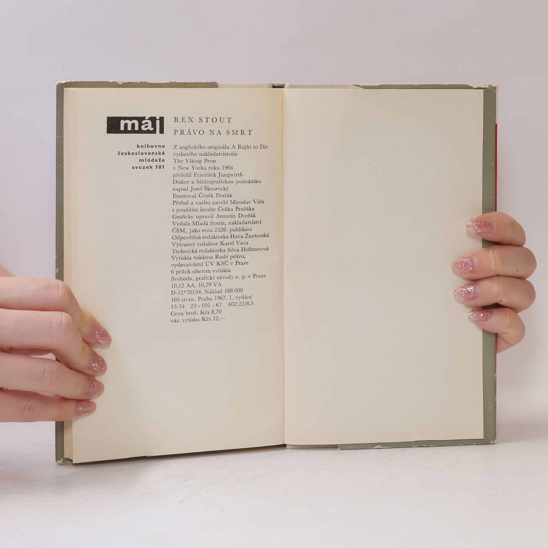 Rex Stout Právo na smrt