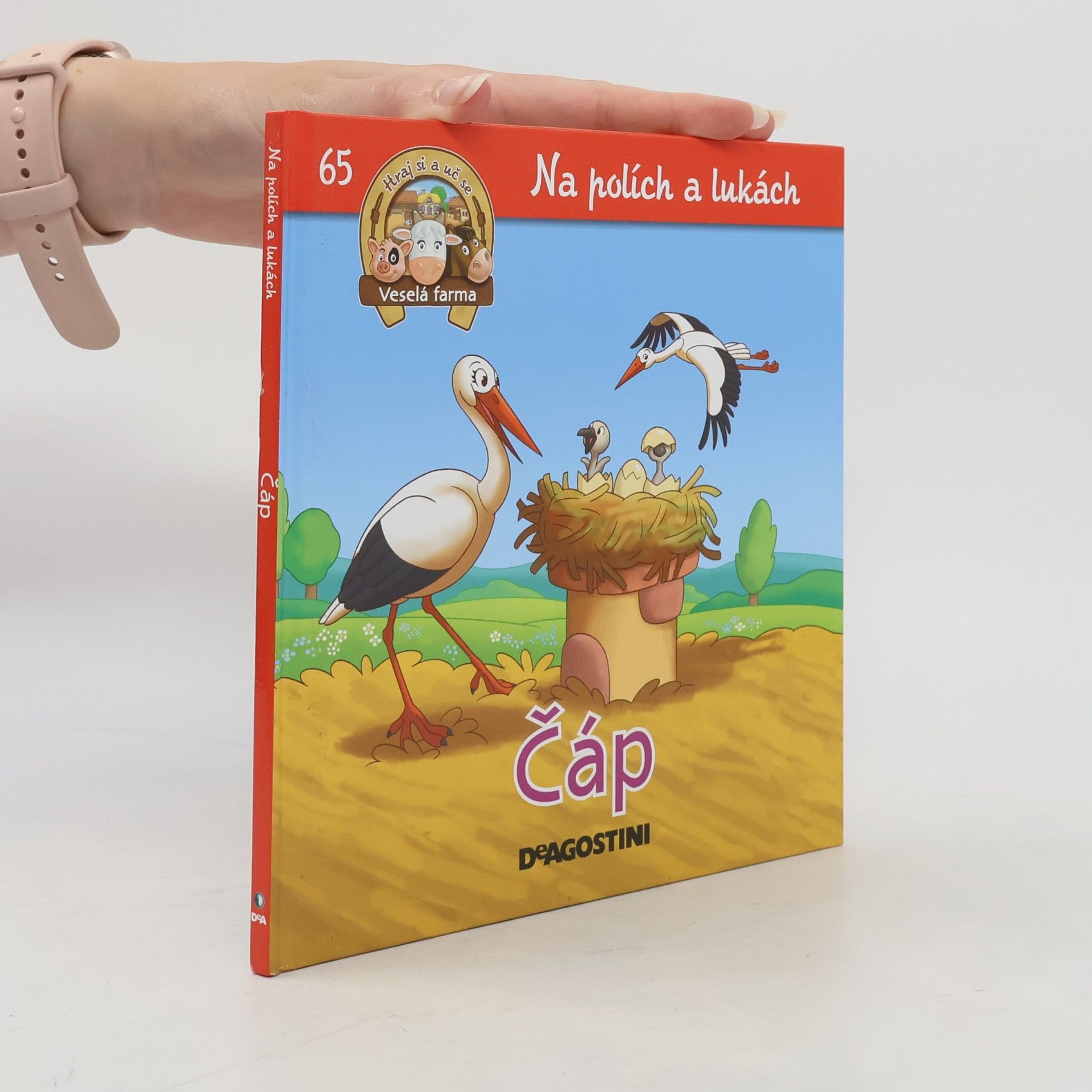 Autores varios Na polích a lukách 65. Čáp