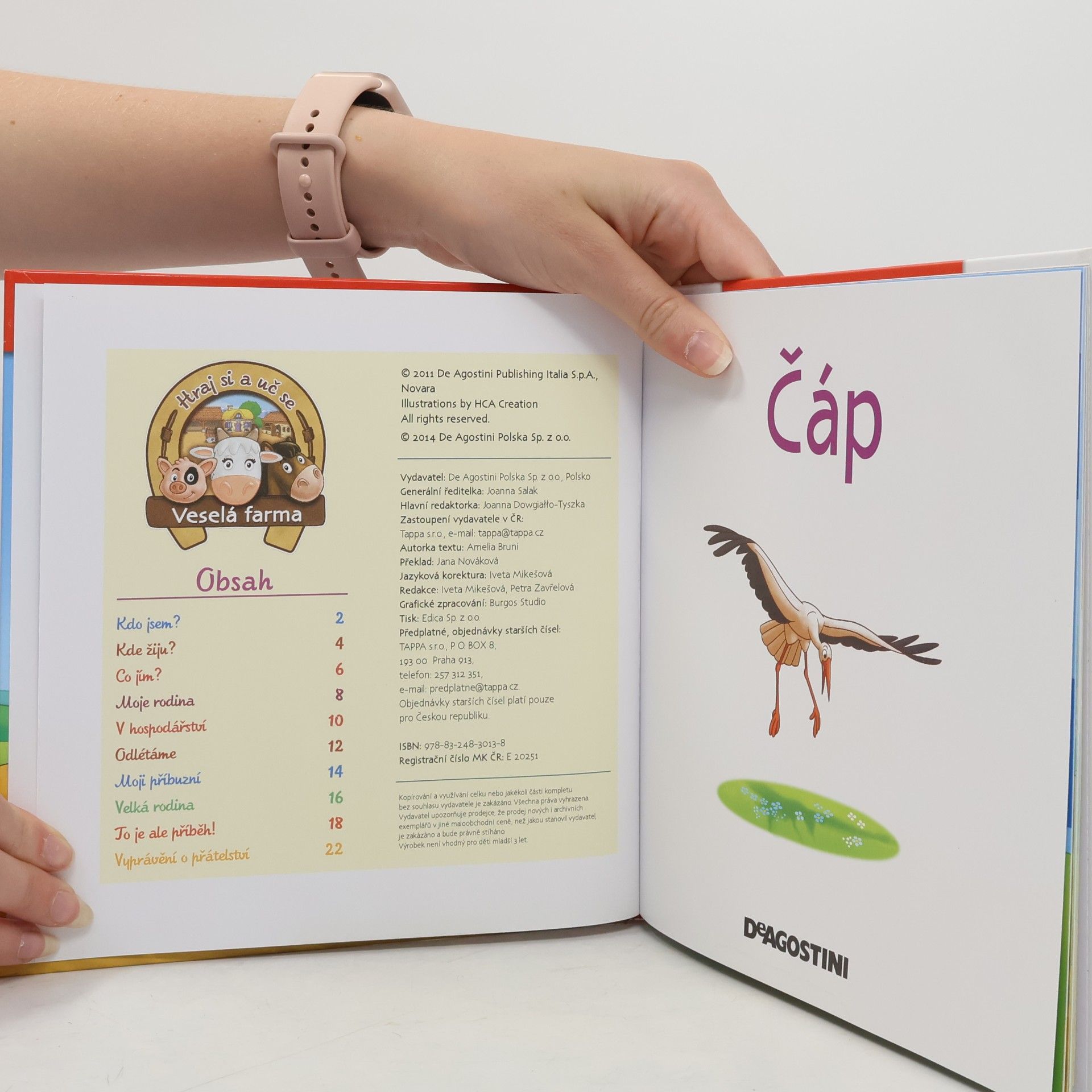 Autores varios Na polích a lukách 65. Čáp