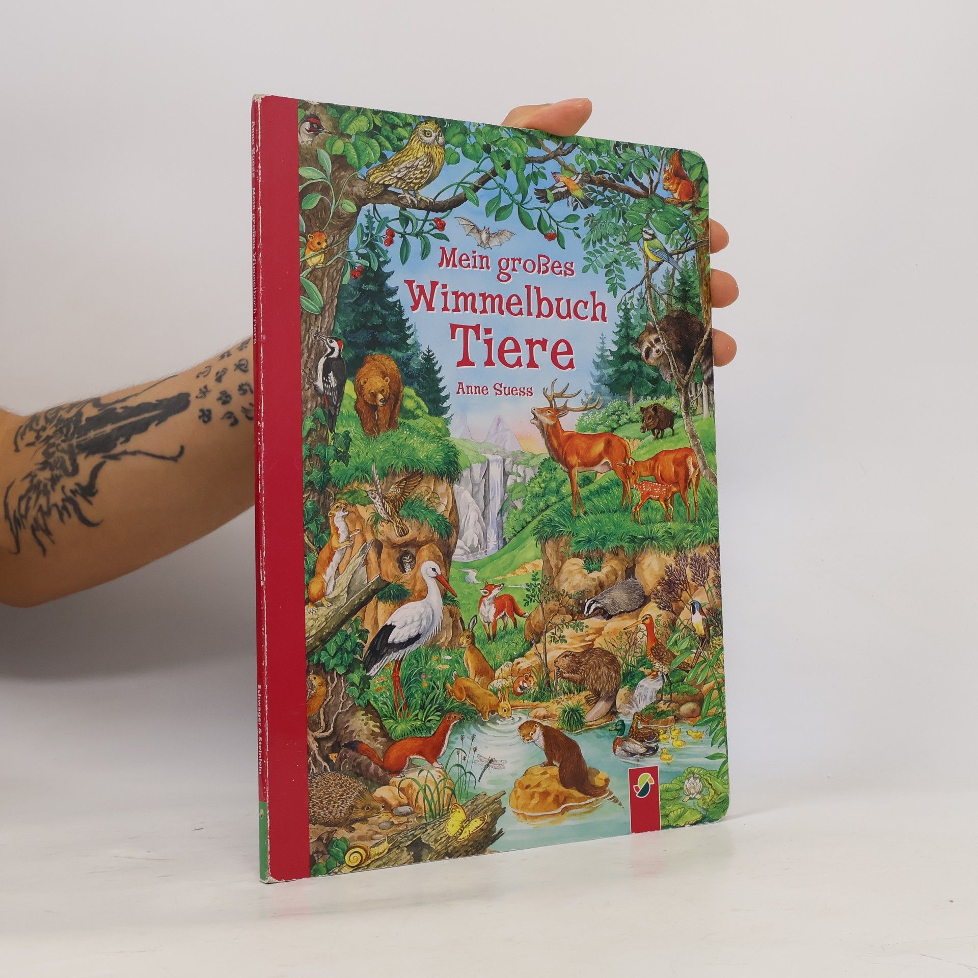 Anne Suess Mein grosses Wimmelbuch Tiere
