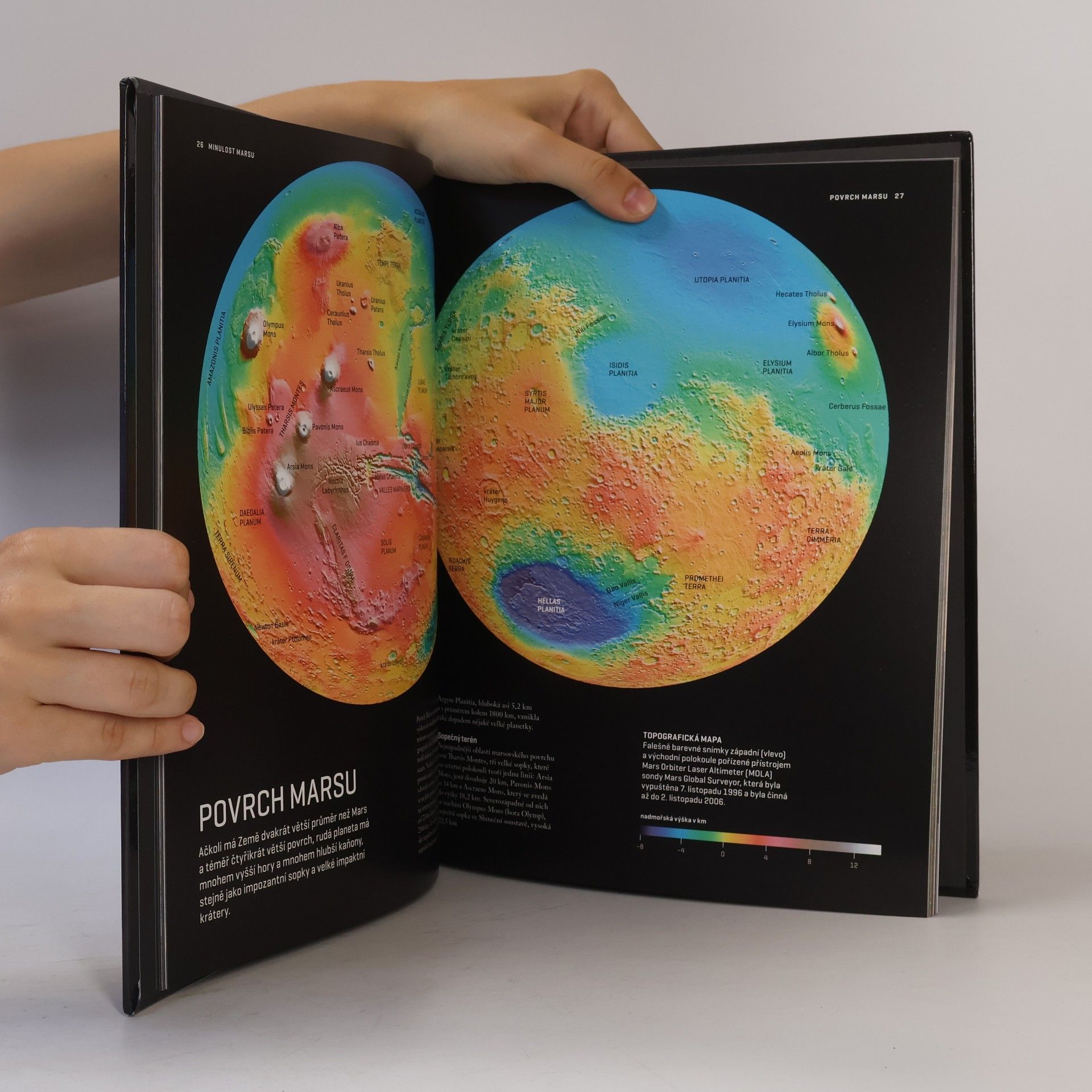 Autorenkollektiv Atlas vesmíru 41. Mars sopky a krátery