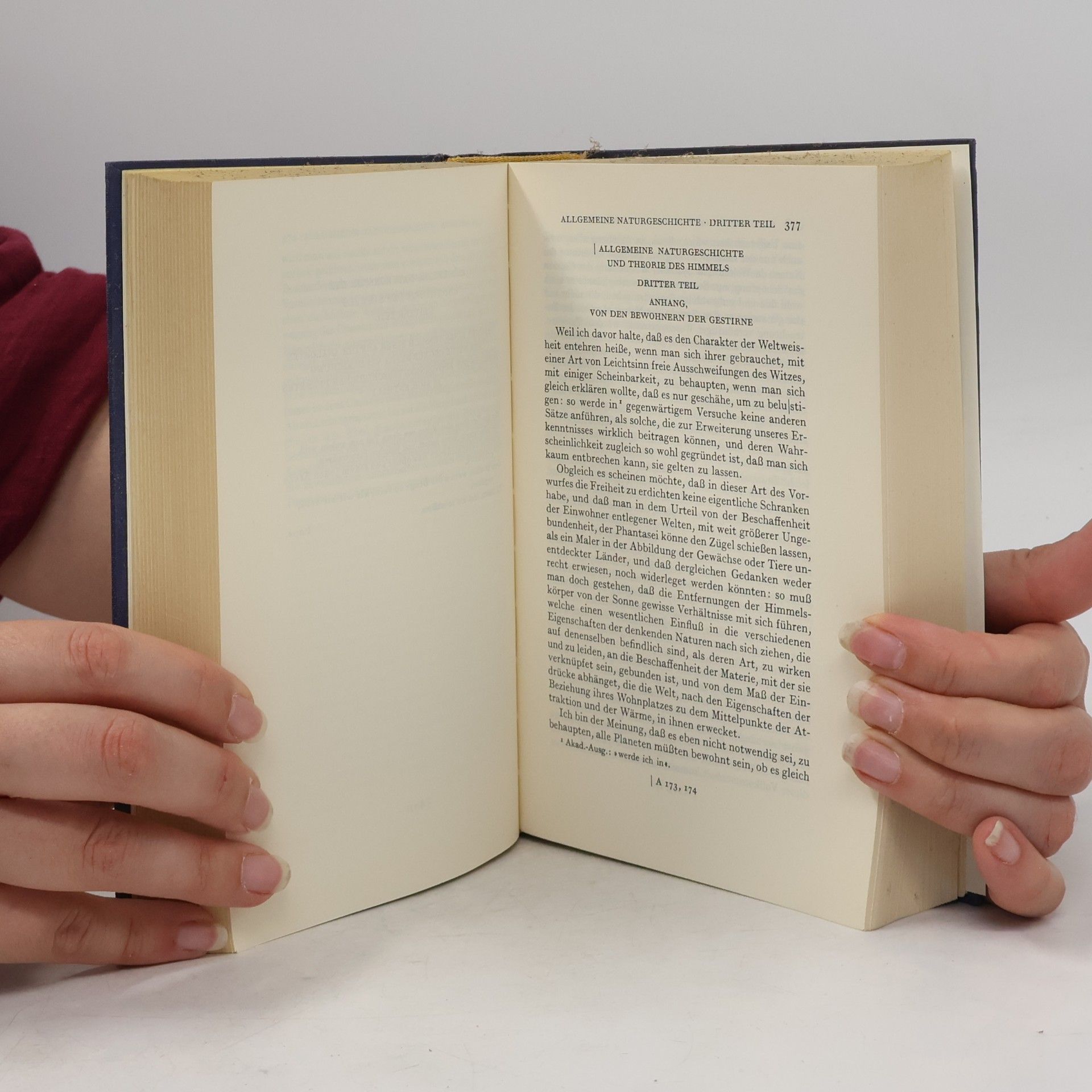 Immanuel Kant Werke in sechs Bänden Band I