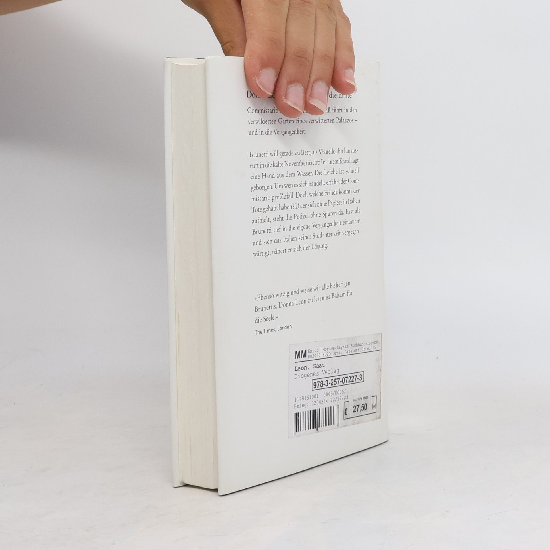 Donna Leon Wie die Saat, so die Ernte