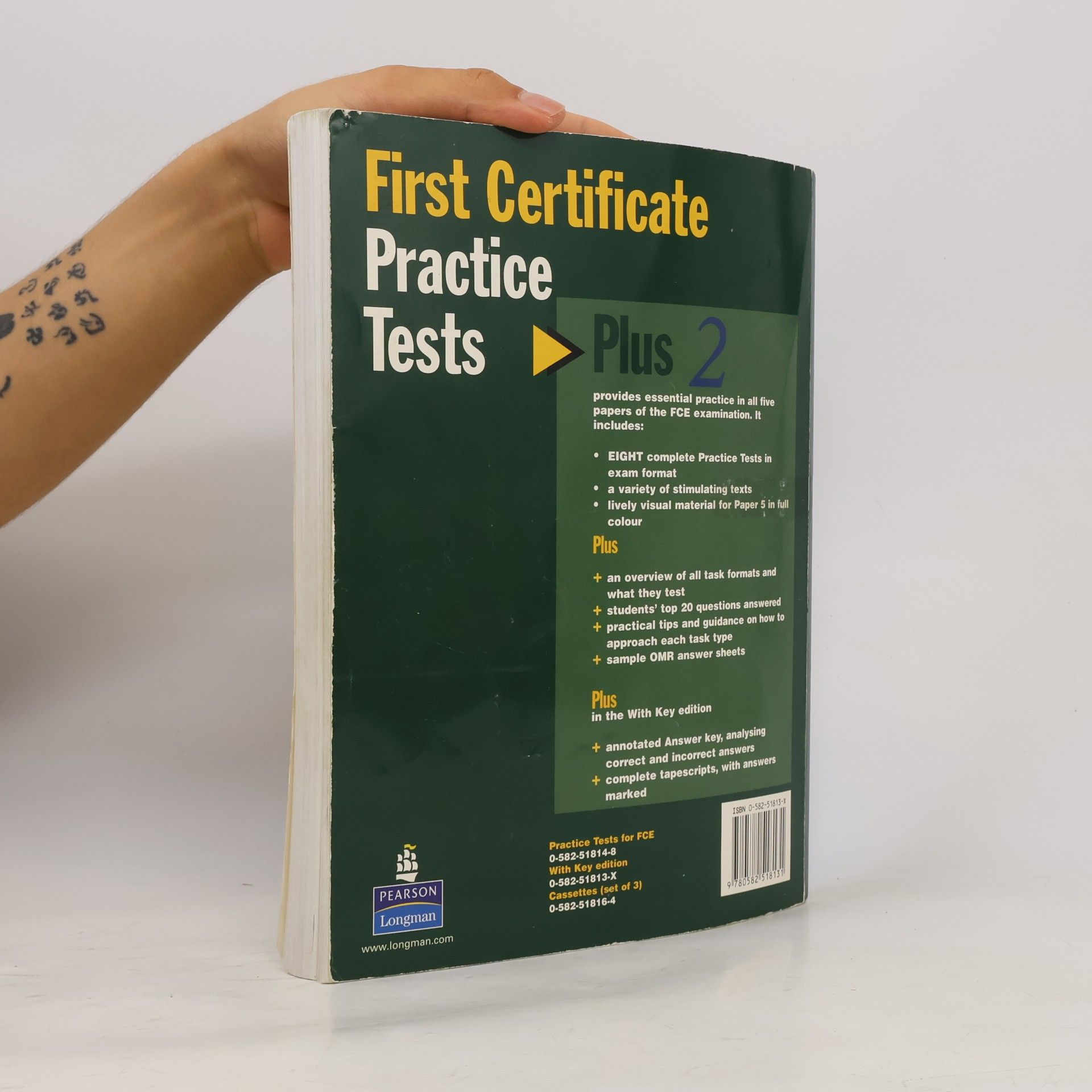 Diana L. Fried Booth FCE First certificate practice tests: Plus 2 ; with key