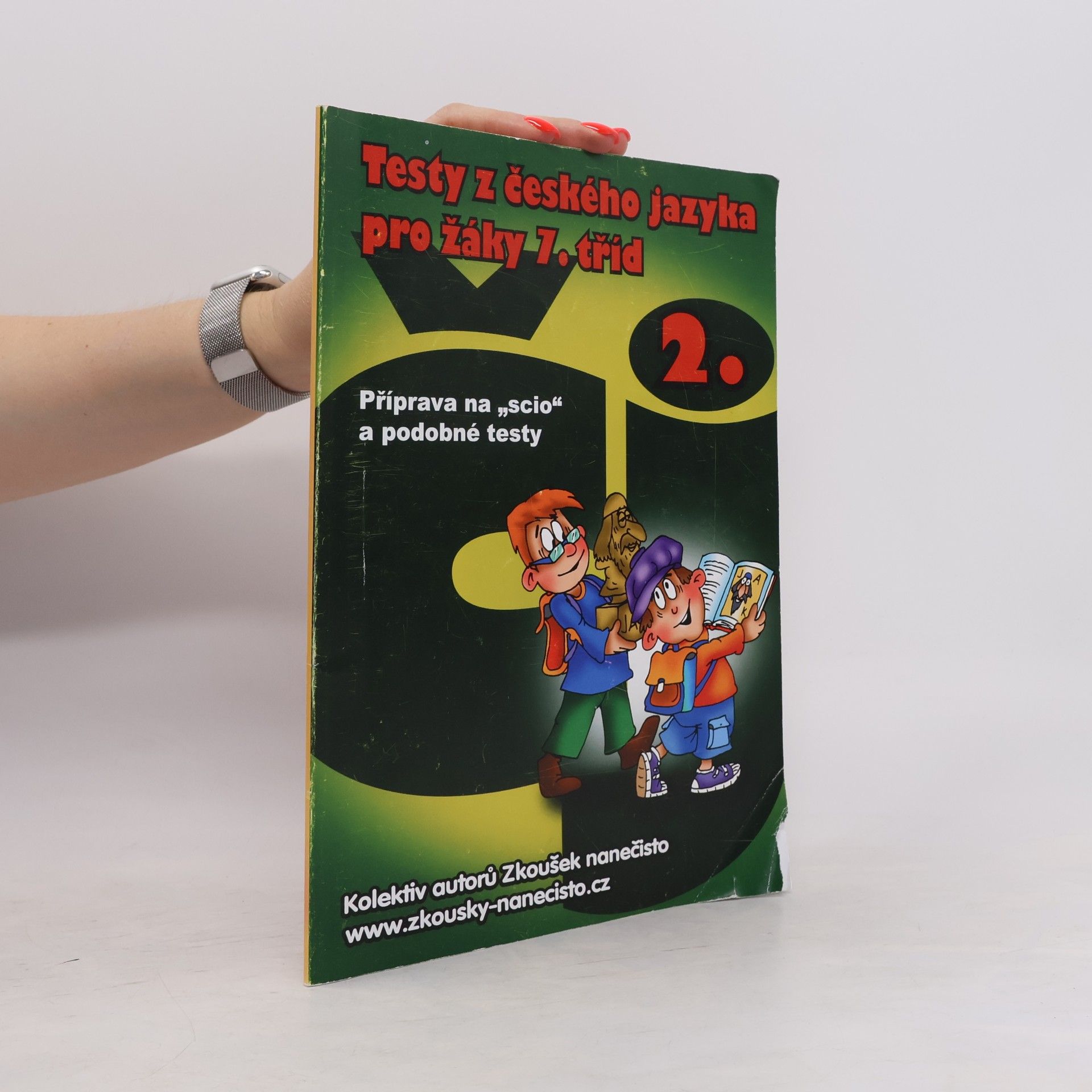 Autorenkollektiv Testy z českého jazyka pro žáky 7. tříd. 2. část