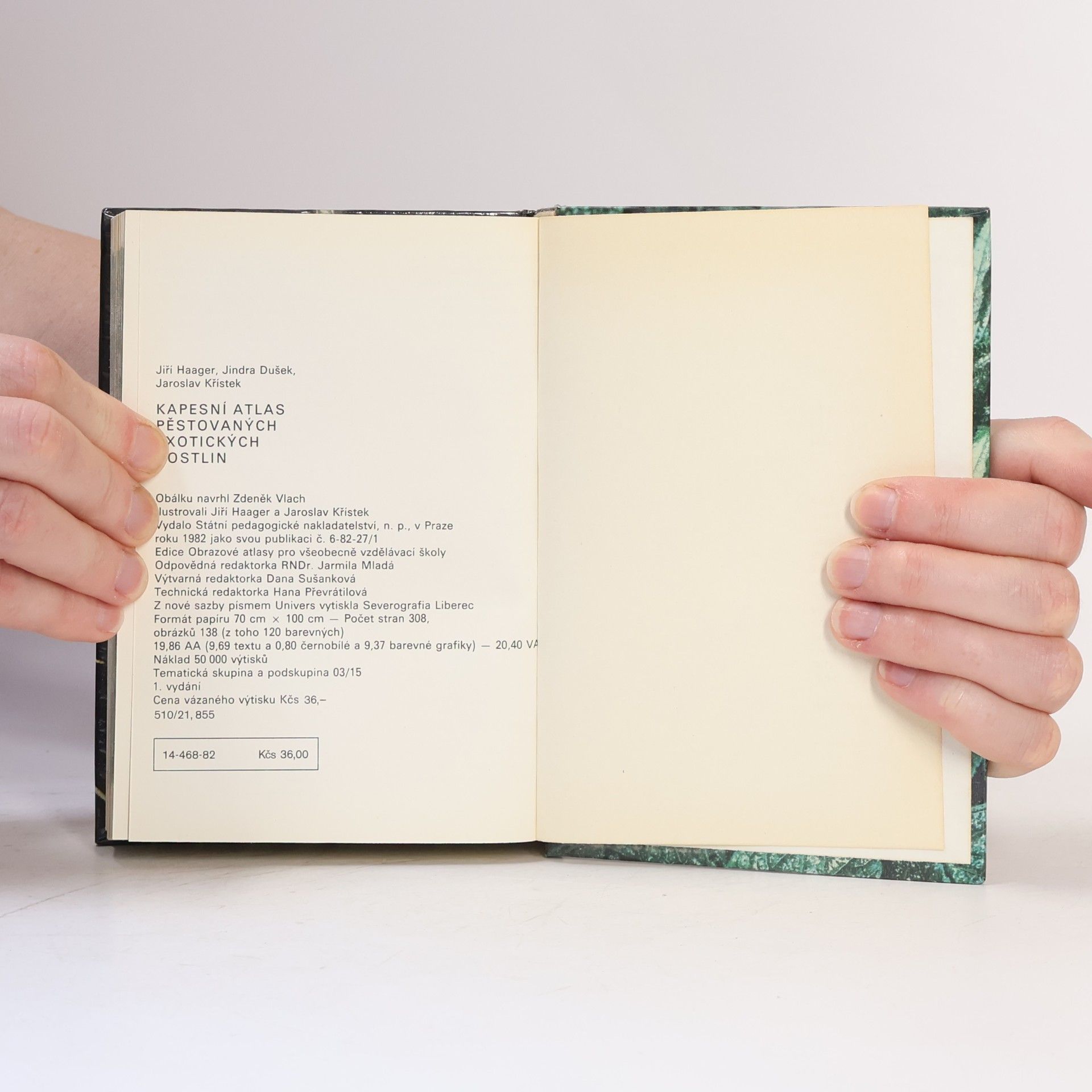 Jiří R. Haager Kapesní atlas pěstovaných exotických rostlin
