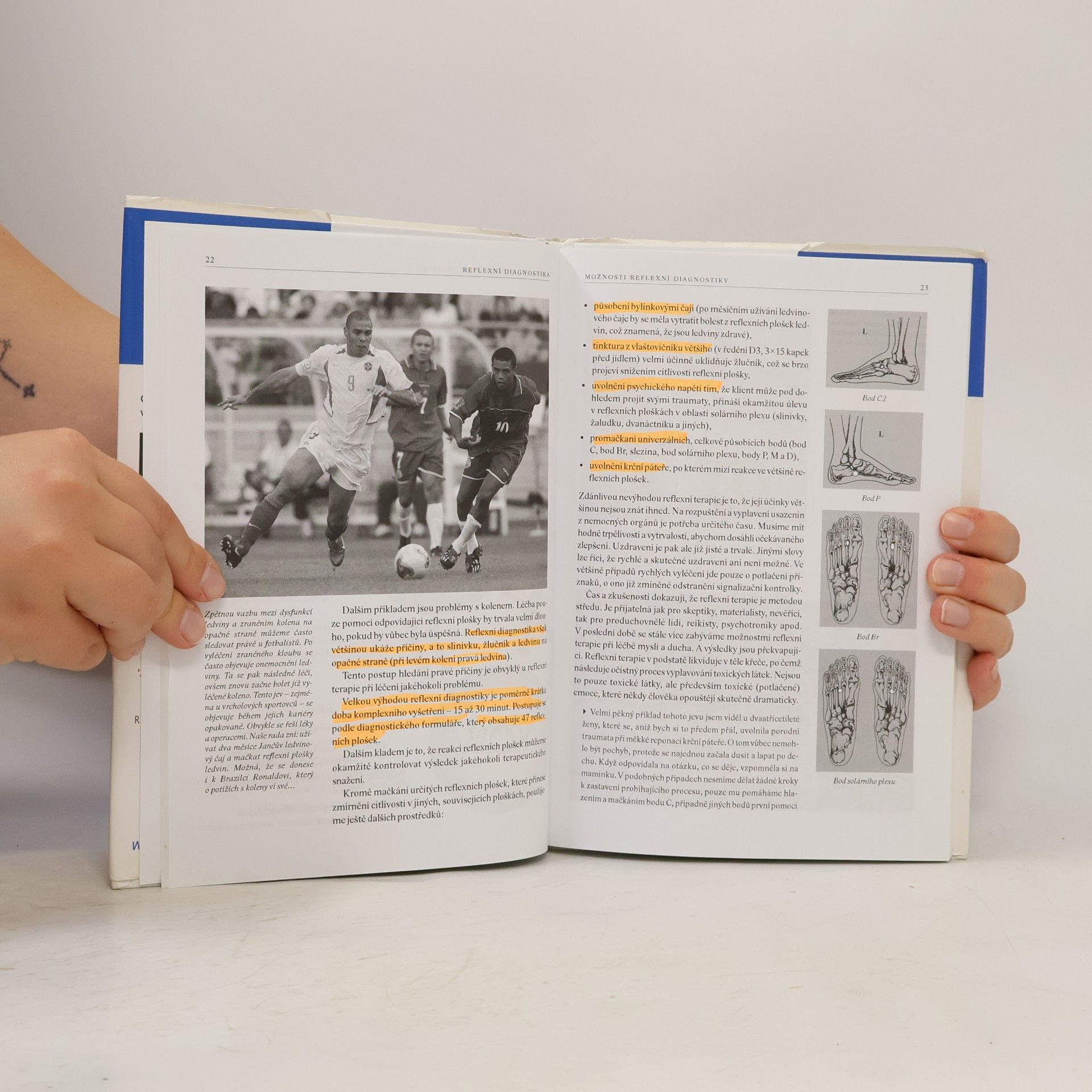 Beáta Patakyová Reflexní diagnostika a katalog reflexních ploch
