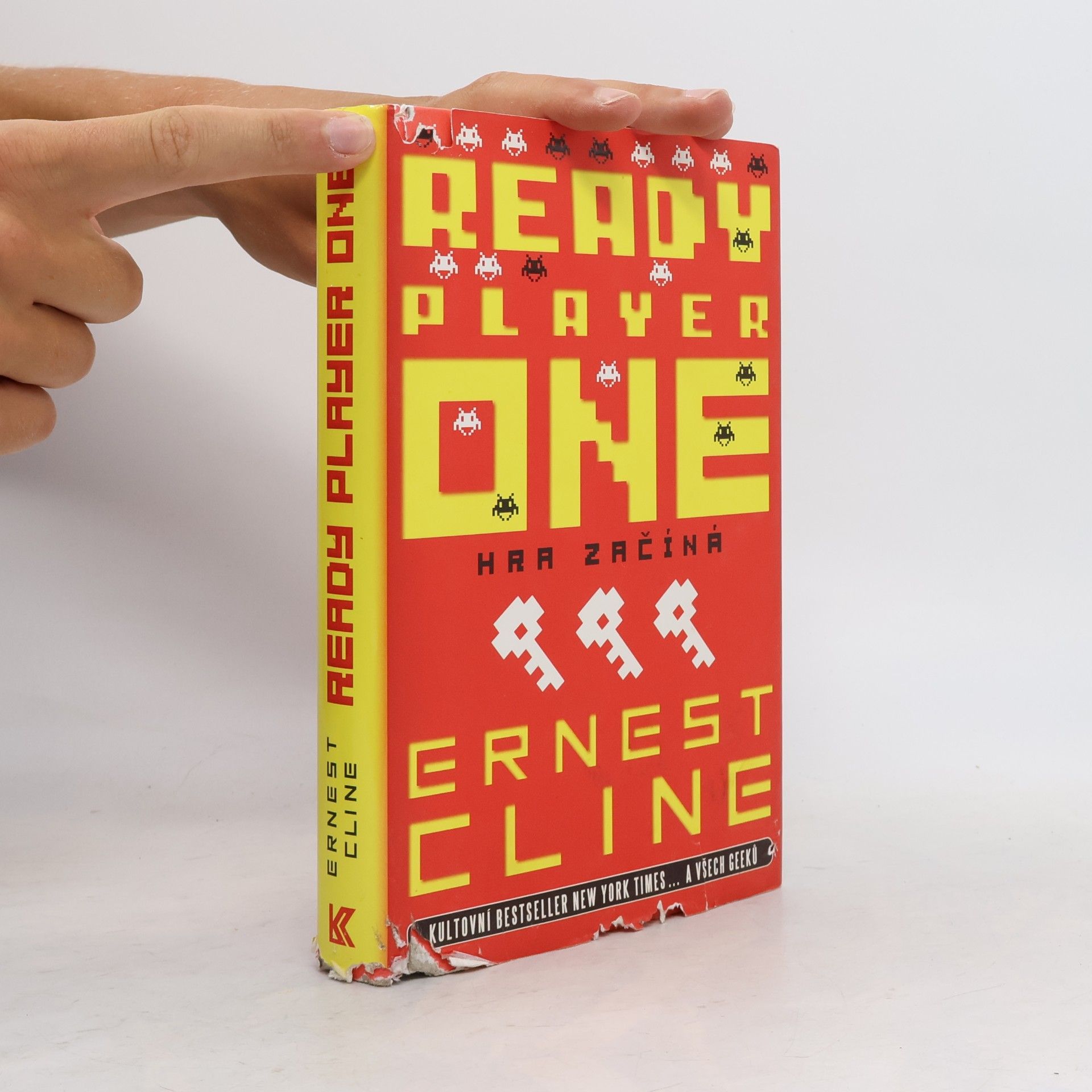 Ernest Cline Ready player one. Hra začíná