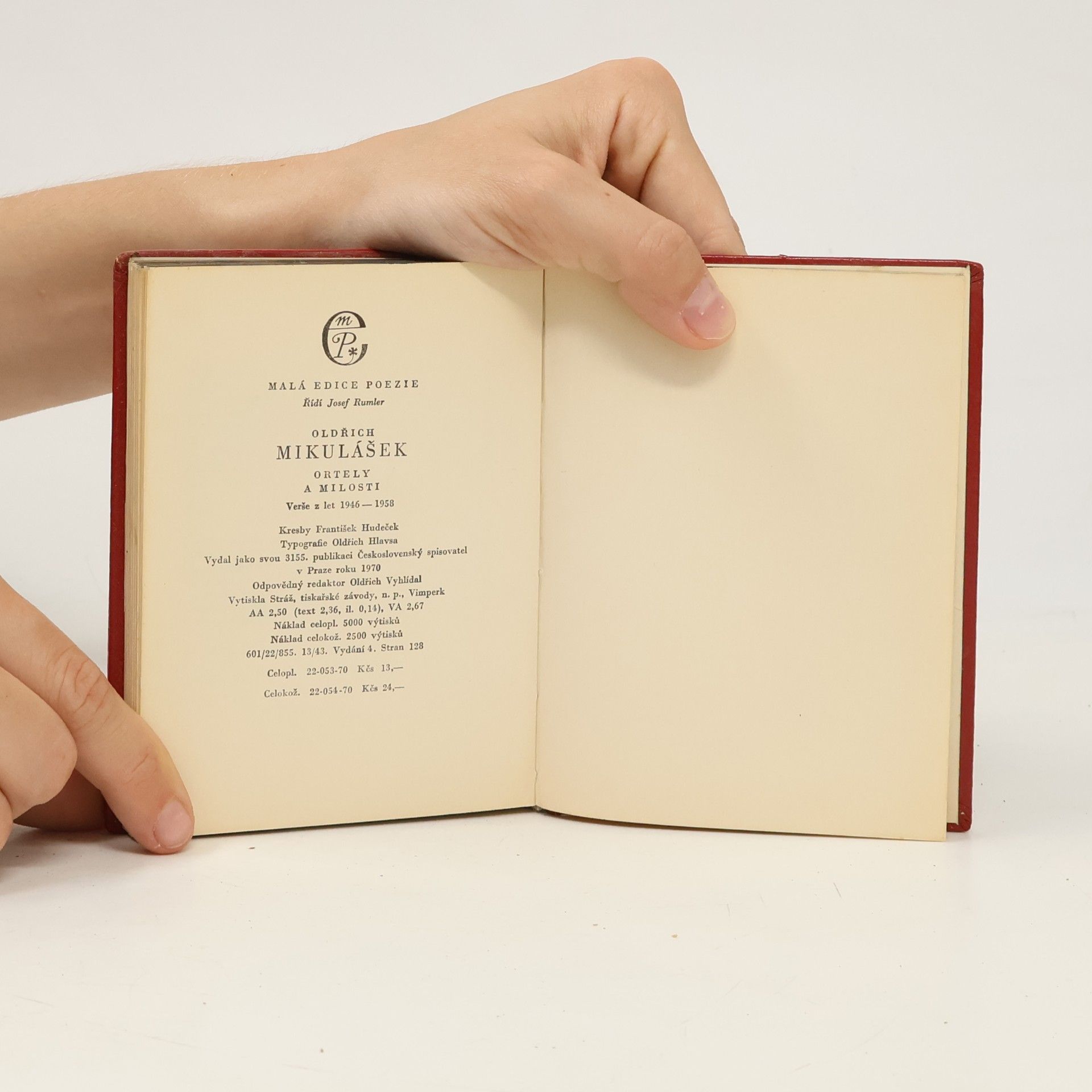 Oldřich Mikulášek Ortely a milosti
