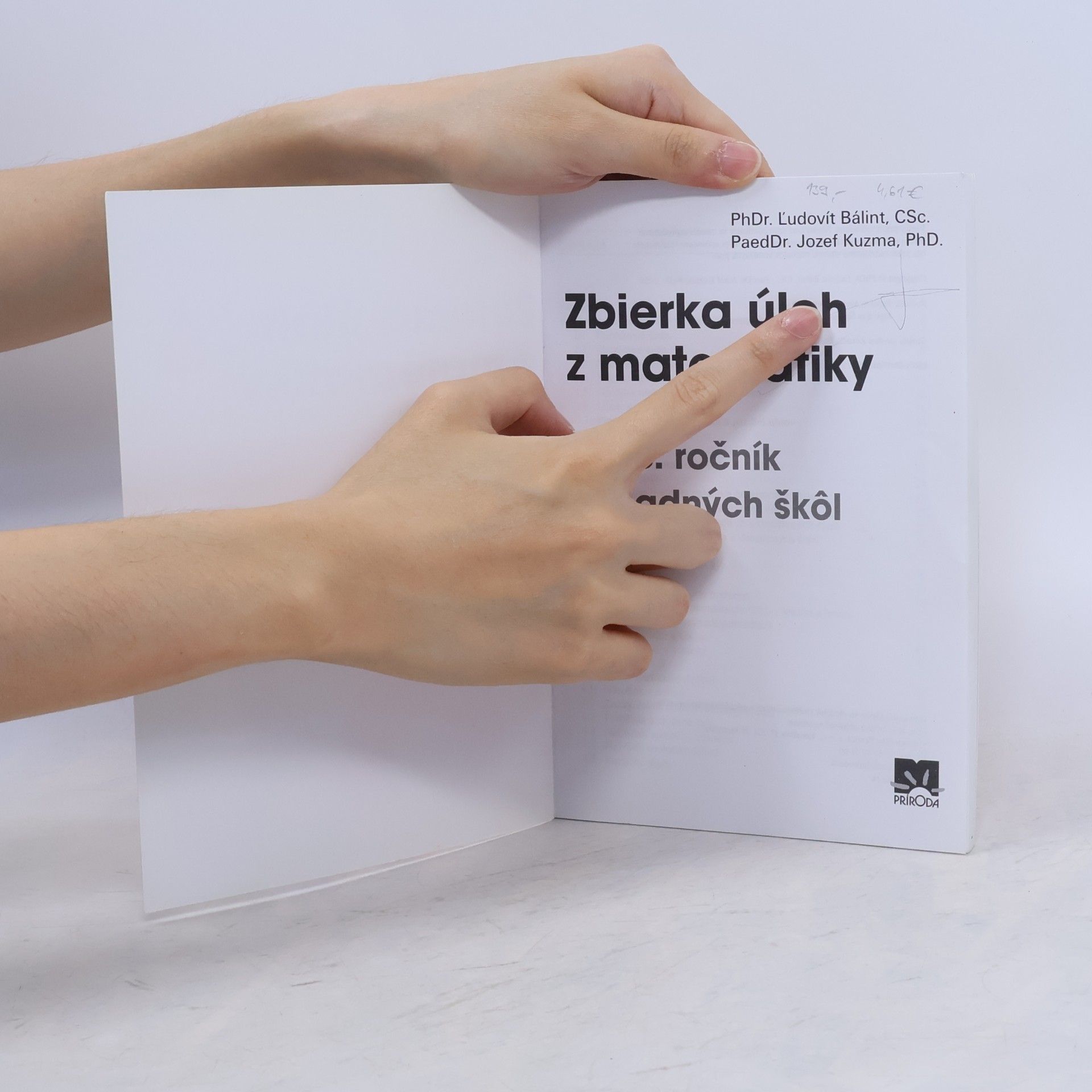 Bálint, Ľudovit Zbierka úloh z matematiky pre 6. ročník základných škôl