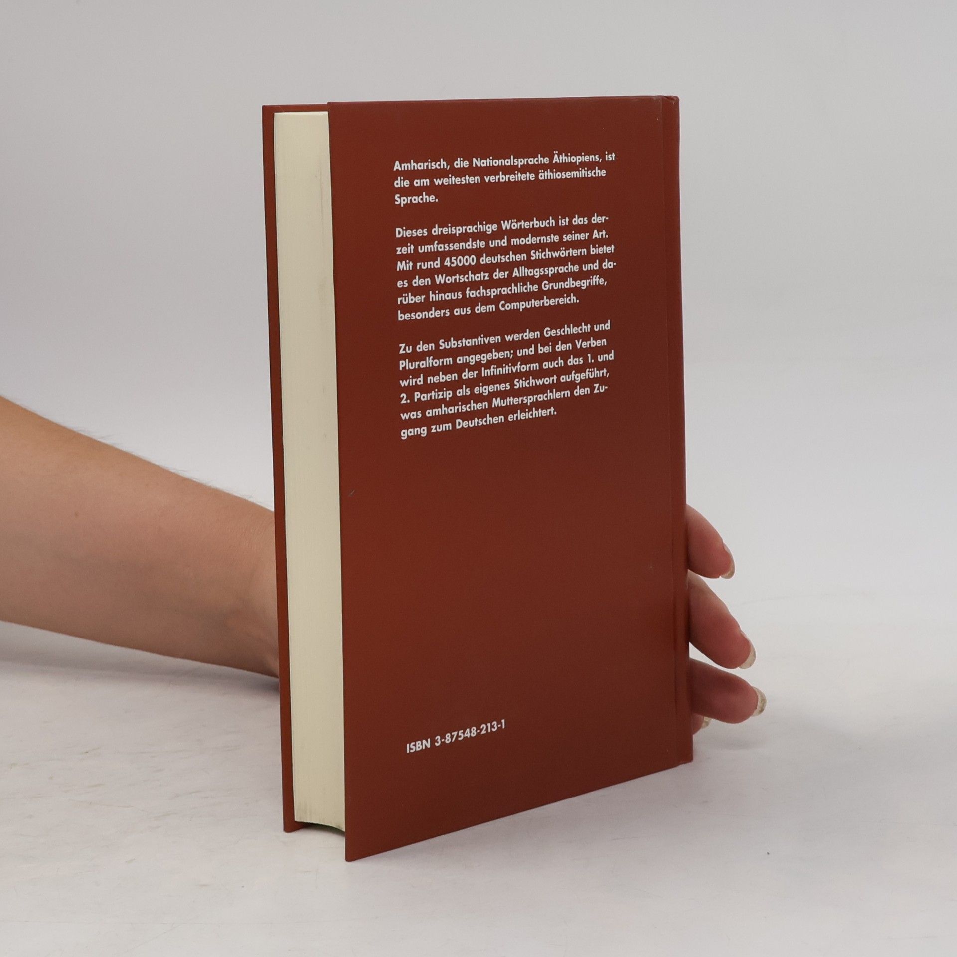 Dawit Berhanu Wörterbuch Deutsch-Amharisch-Englisch: Mit rund 45.000 deutschen Stichwörtern