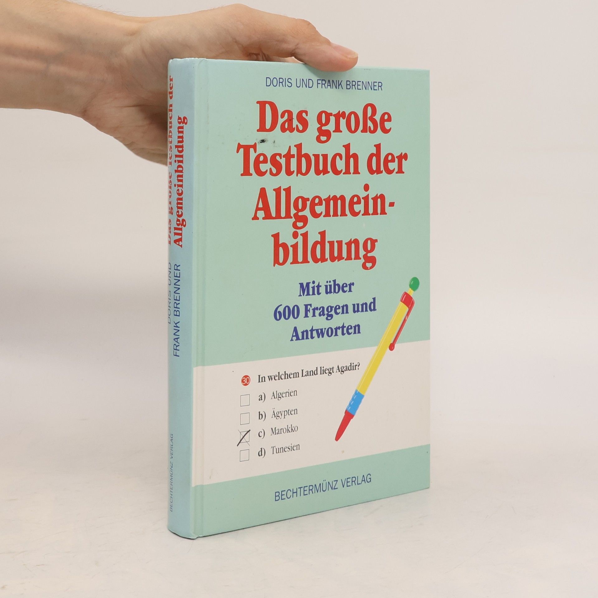 Doris Brenner Das große Testbuch der Allgemeinbildung