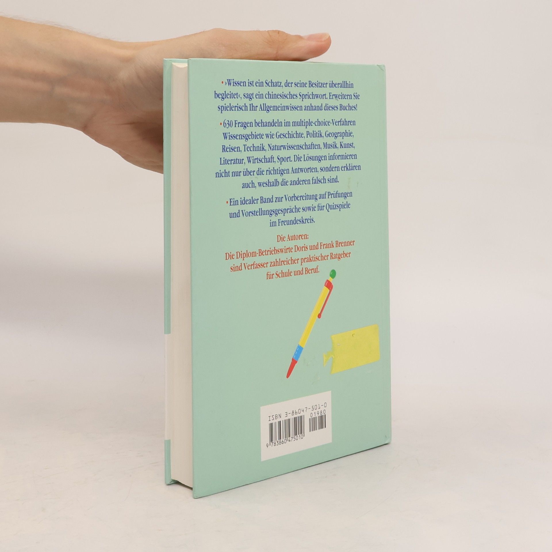 Doris Brenner Das große Testbuch der Allgemeinbildung