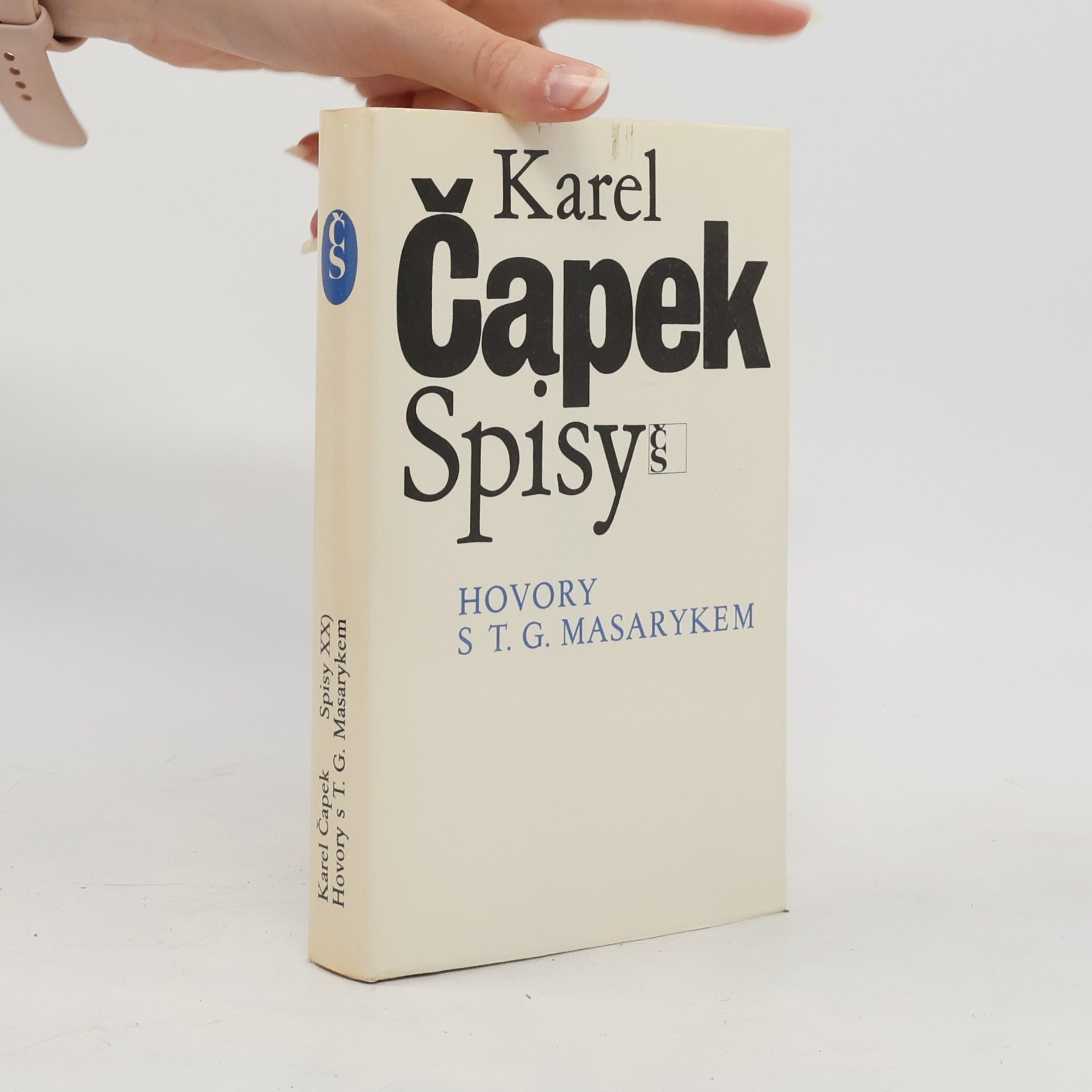 Karel Čapek Hovory s T. G. Masarykem