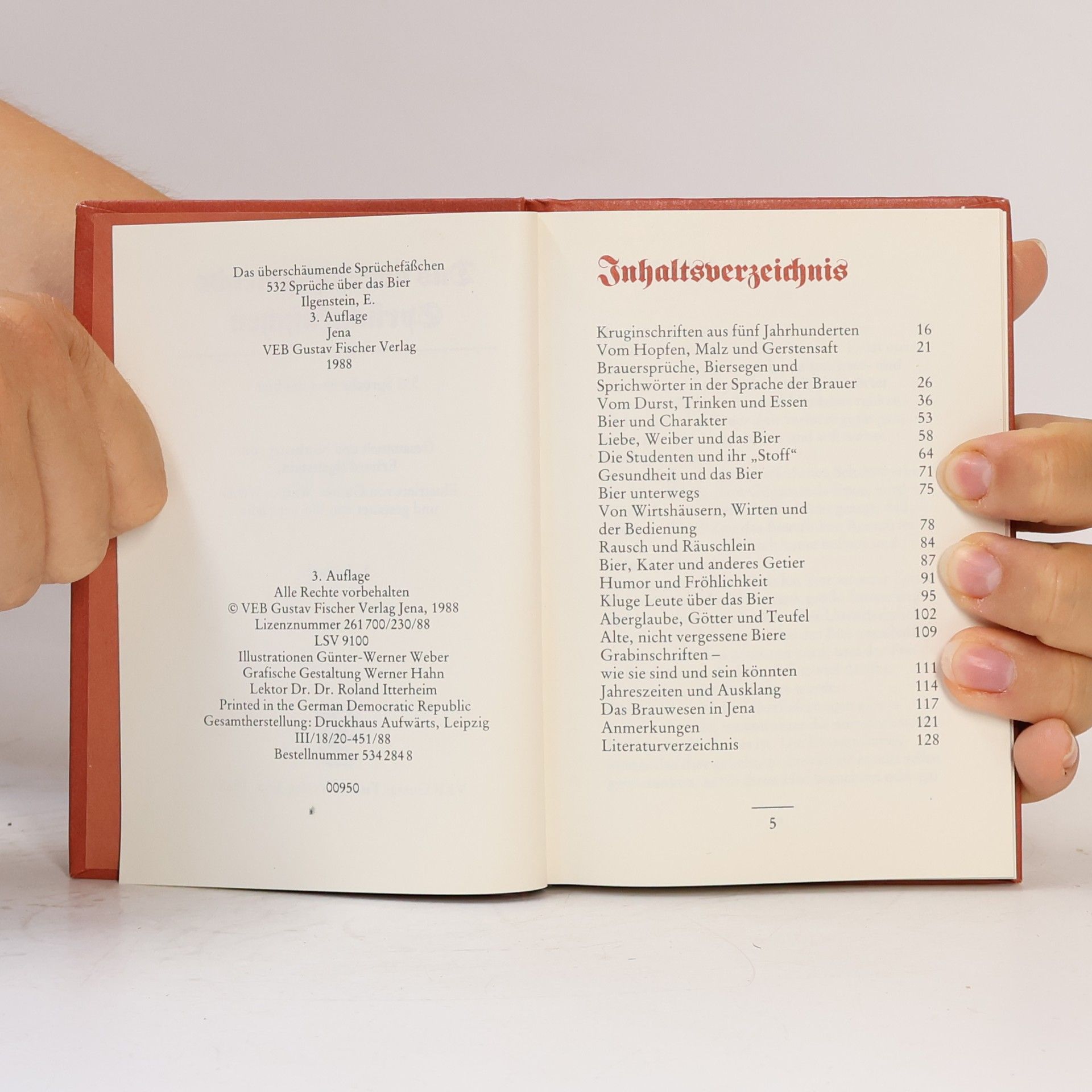 Erhard Ilgenstein Das überschäumende Sprüchefässchen
