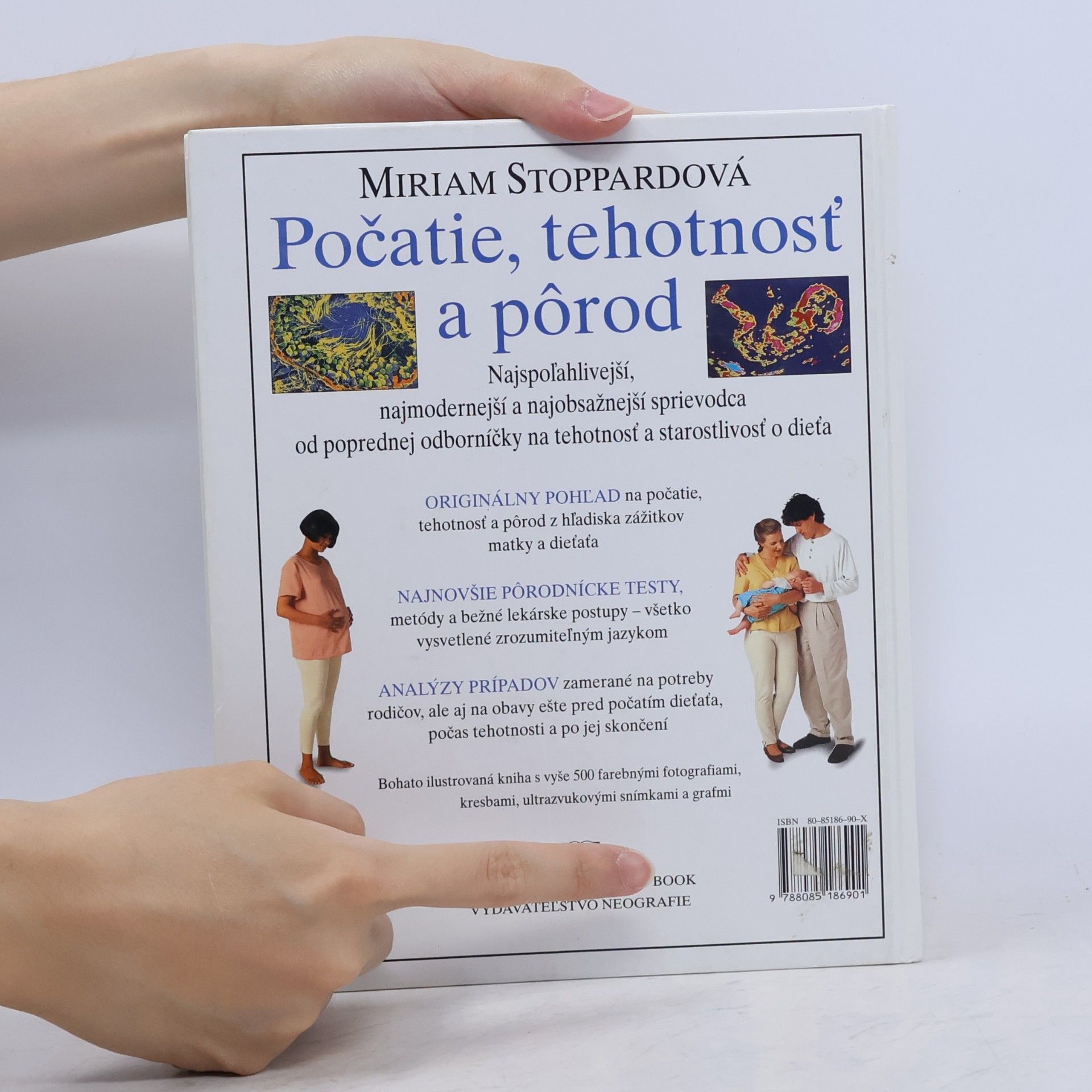 Miriam Stoppard Počatie, tehotnosť a pôrod