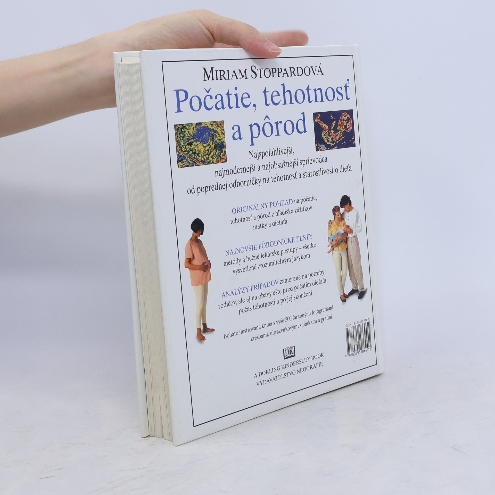 Miriam Stoppard Počatie, tehotnosť a pôrod