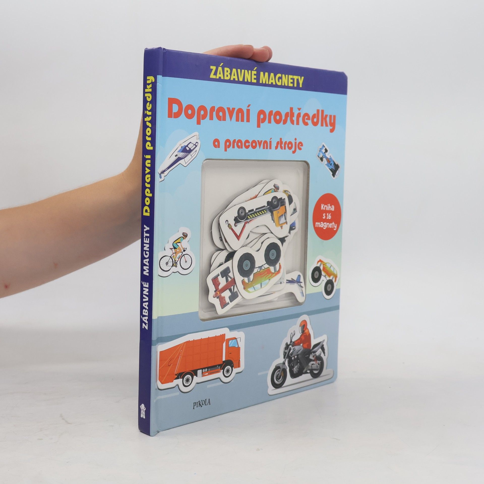 Autorenkollektiv Zábavné magnety. Dopravní prostředky a pracovní stroje