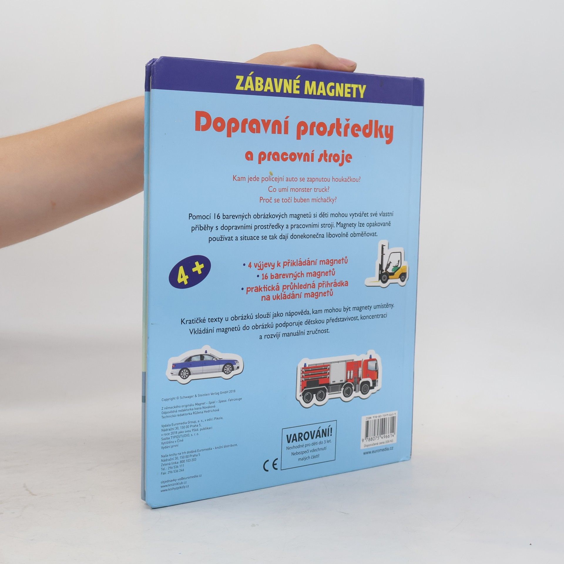 Autorenkollektiv Zábavné magnety. Dopravní prostředky a pracovní stroje