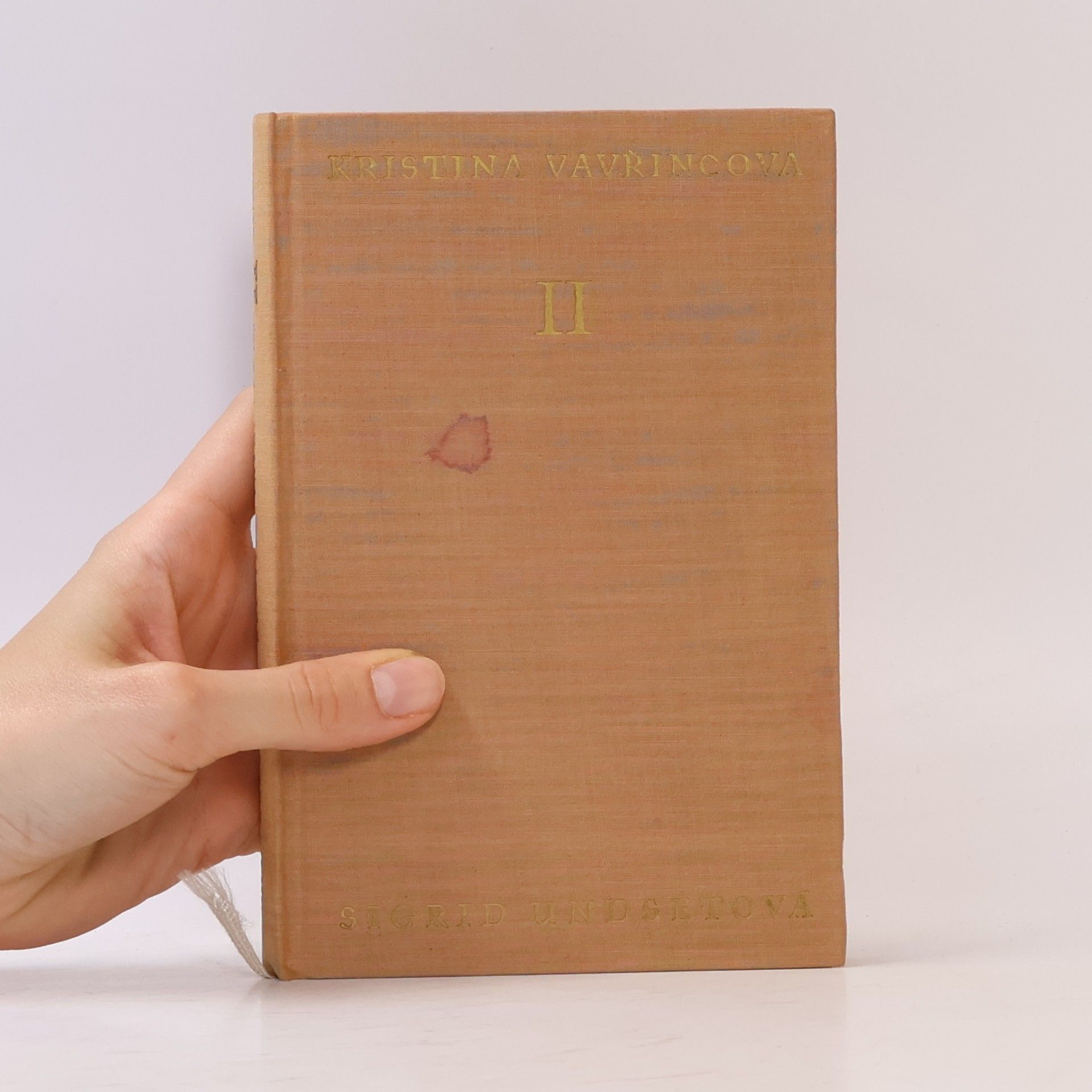 Sigrid Undset Kristina Vavřincová I.-III. díl