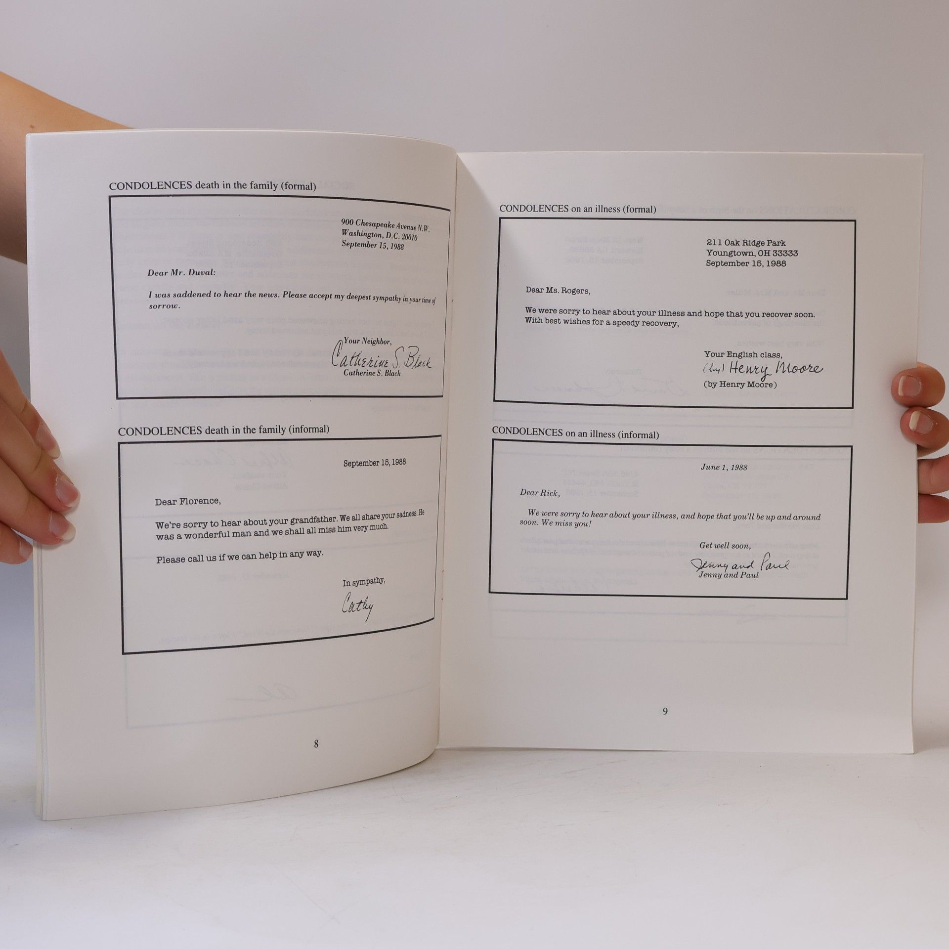 Anna Maria Malkoc Letter Writing in English