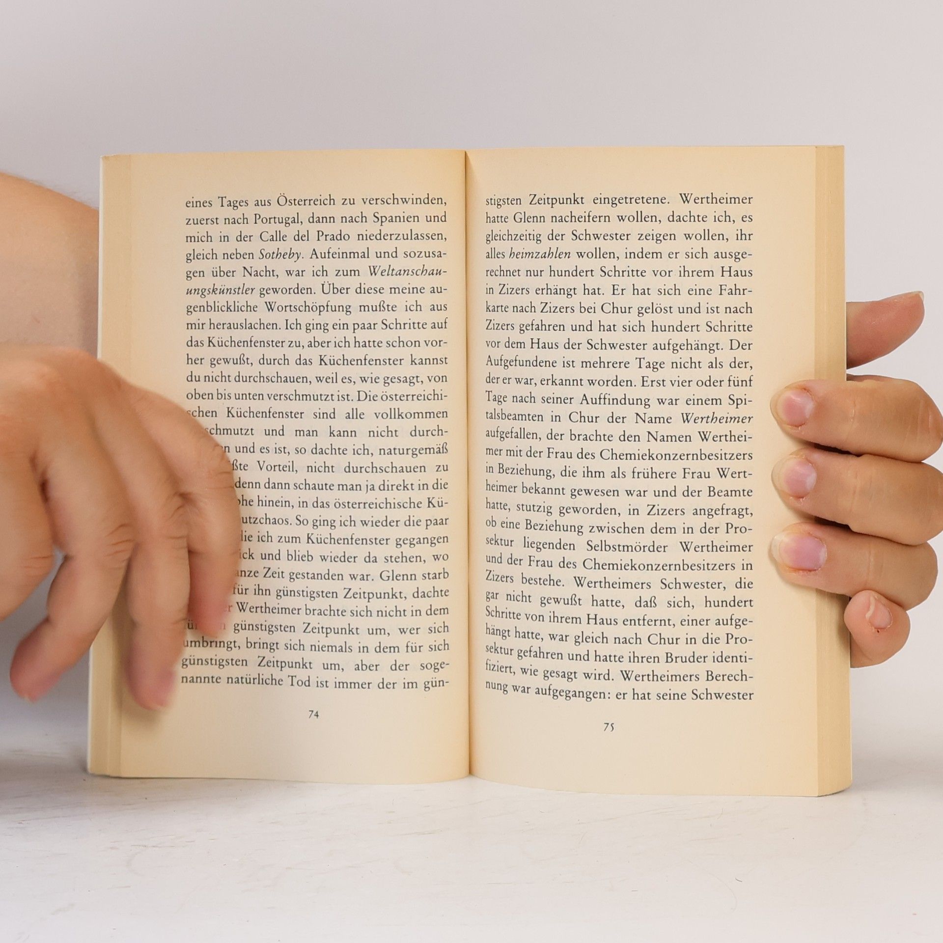 Thomas Bernhard Der Untergeher