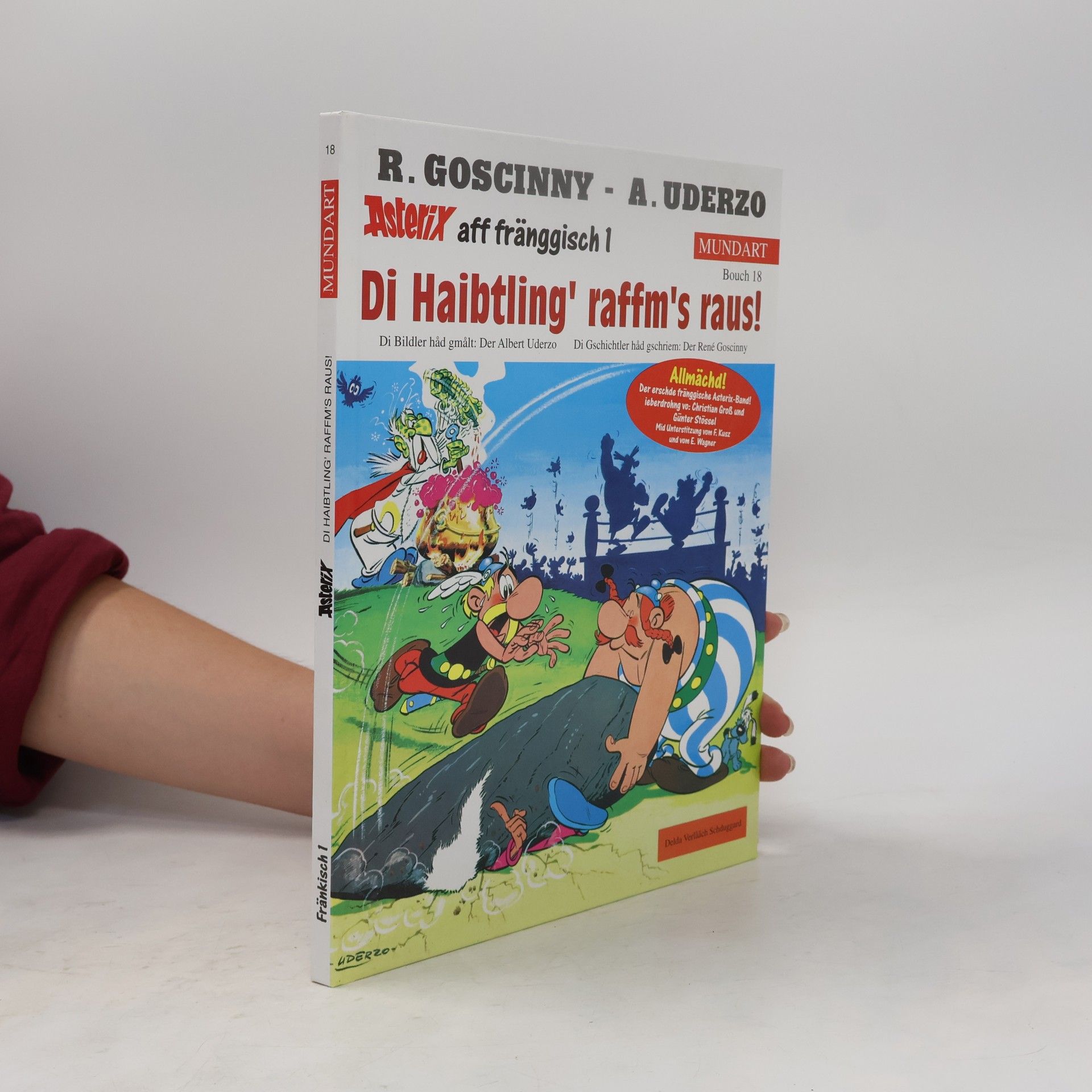 Christian Groß Asterix Mundart 18. Di Haibtling' raffm's raus!