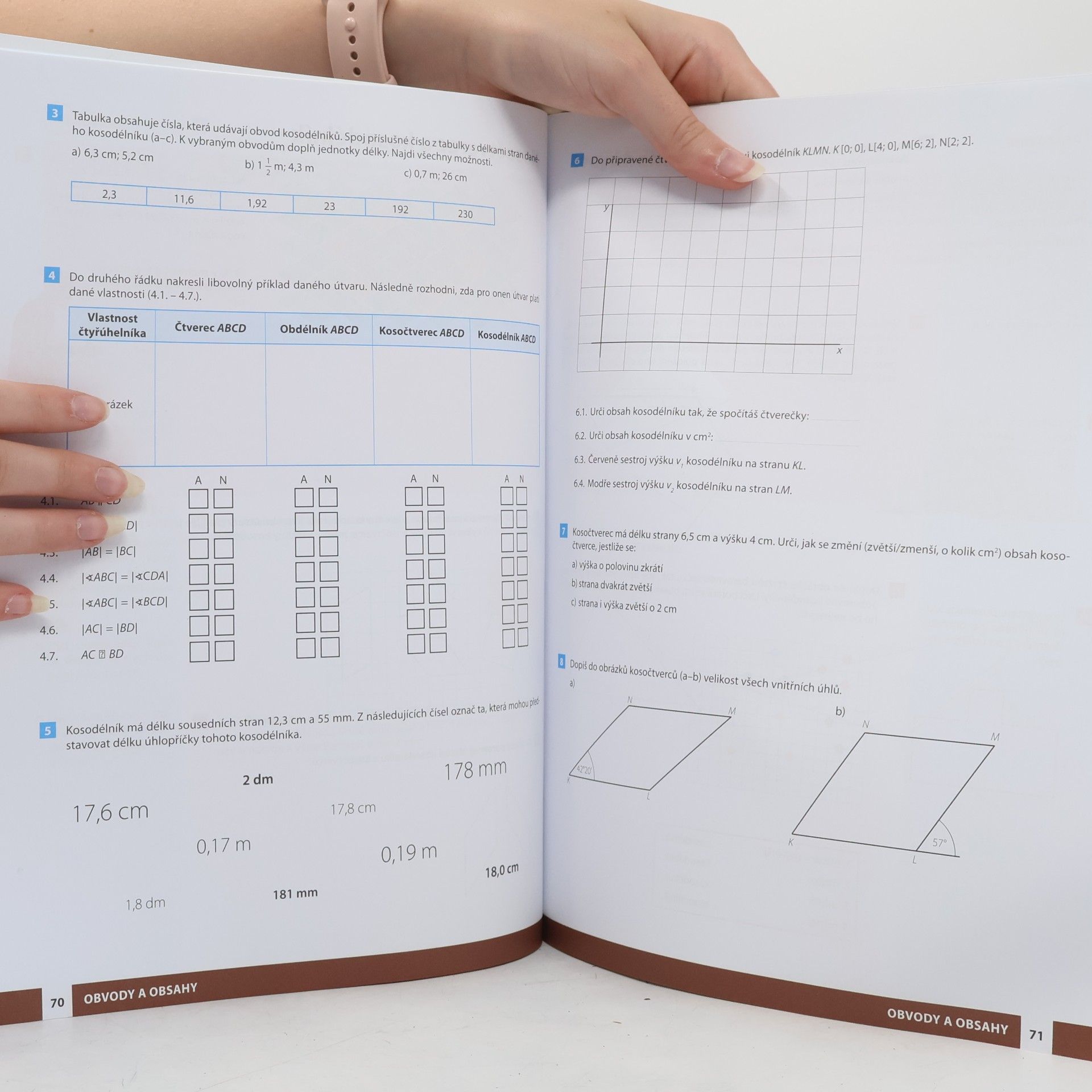 Collectif d'auteurs Matematika v pohodě 7 - Geometrie - pracovní sešit