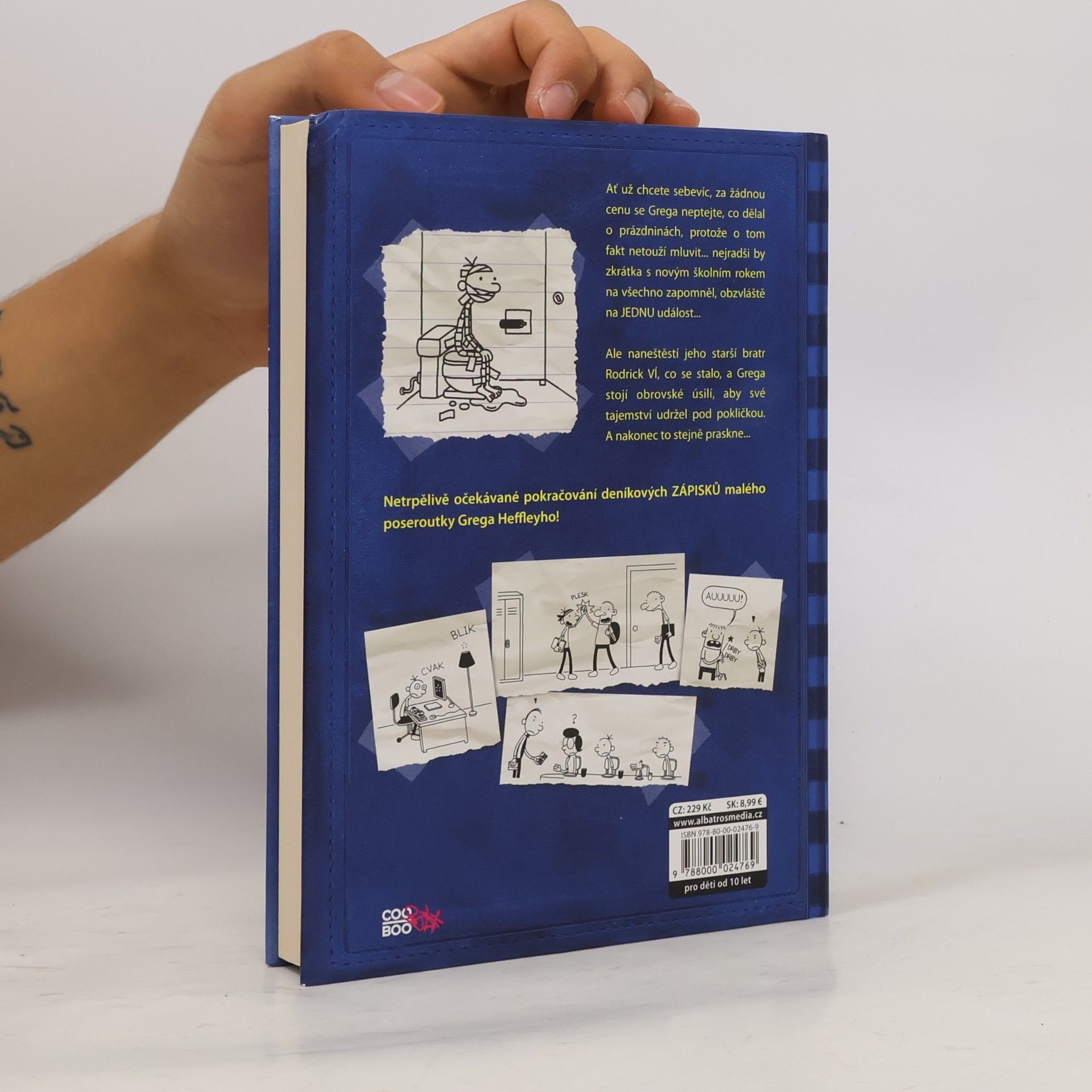 Jeff Kinney Deník malého poseroutky 2. Rodrick je king