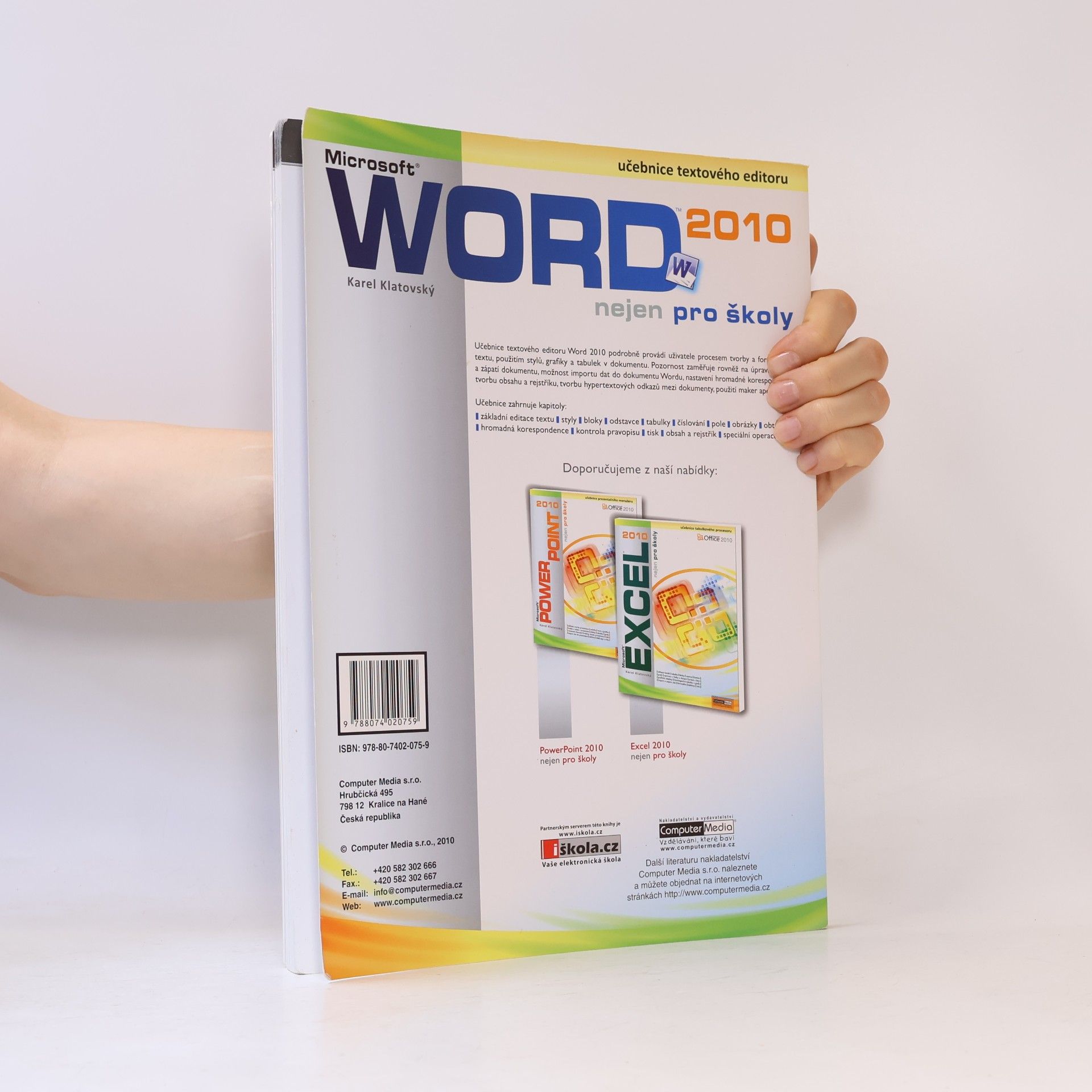 Karel Klatovský Microsoft Word 2010 nejen pro školy