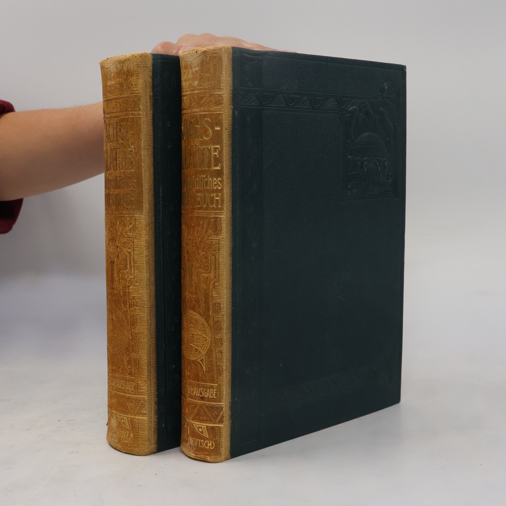 Karl Sachs Sachs-Villatte. Enzyklopädisches französisch-deutsches und deutsch-französisches Wörterbuch. Das Komplet