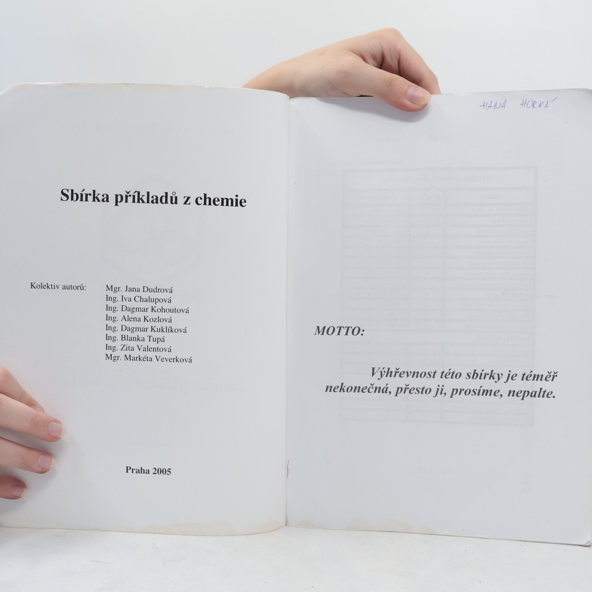 Auteurscollectief Sbírka příkladů z chemie