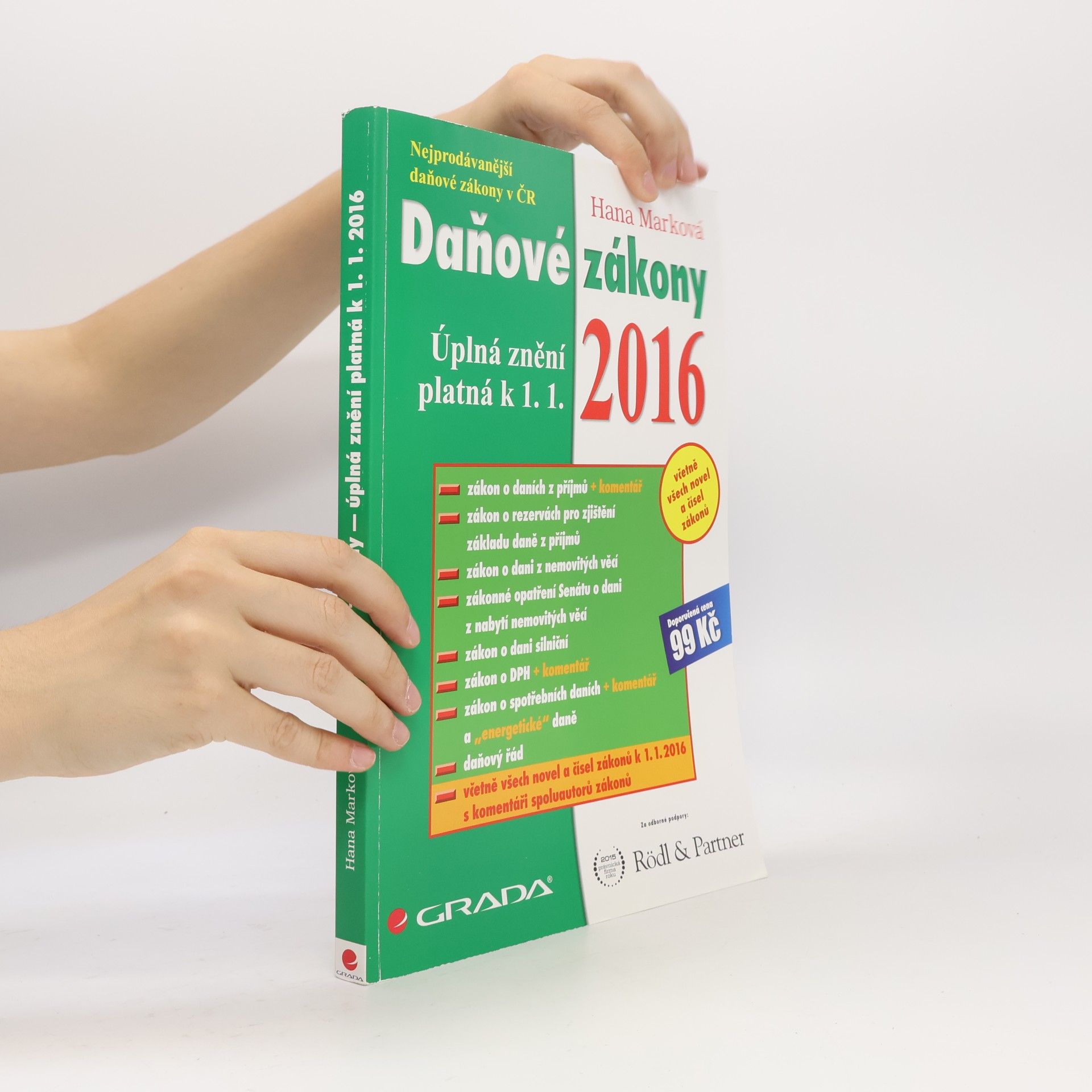 Hana Marková Daňové zákony 2016