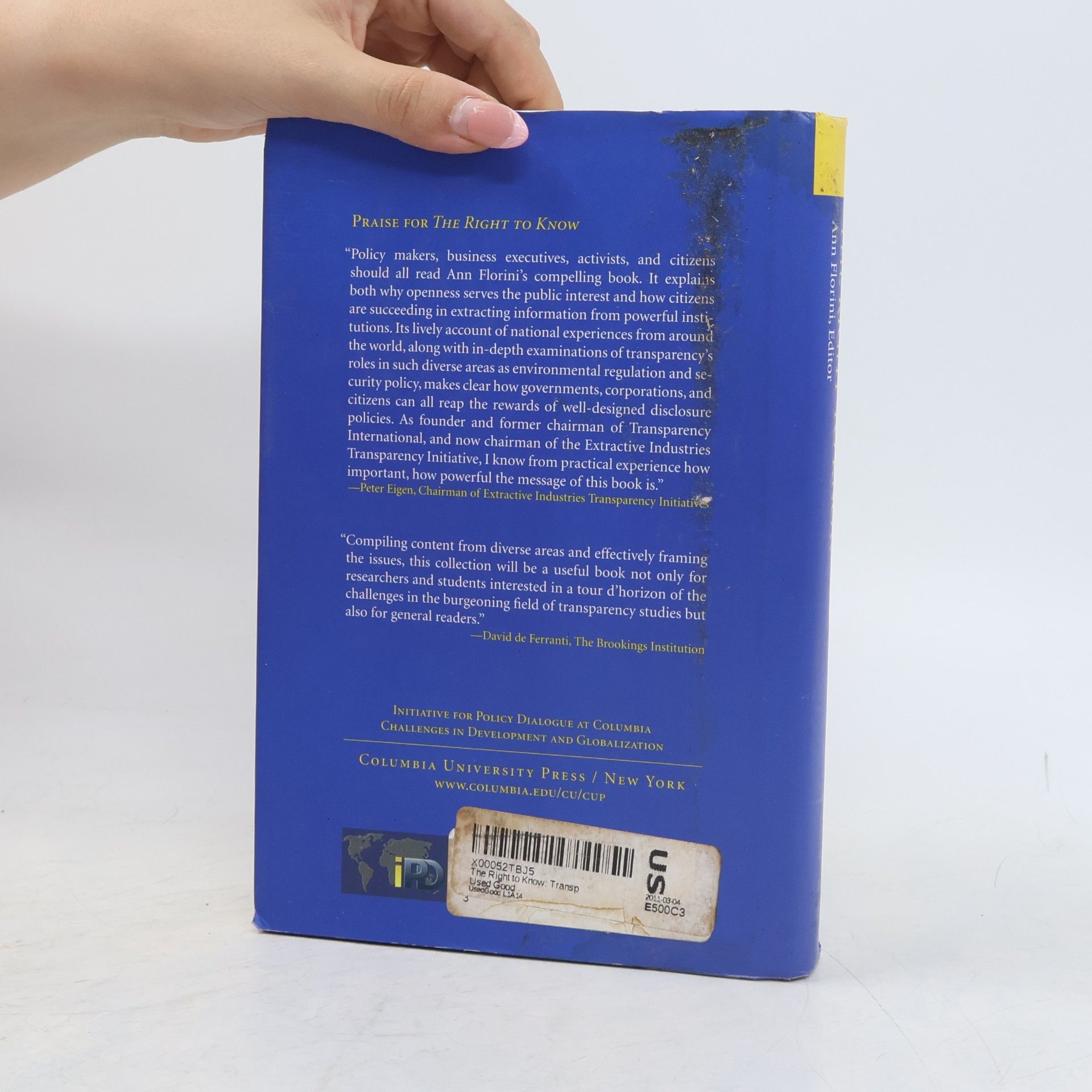 Ann Florini The Right to Know