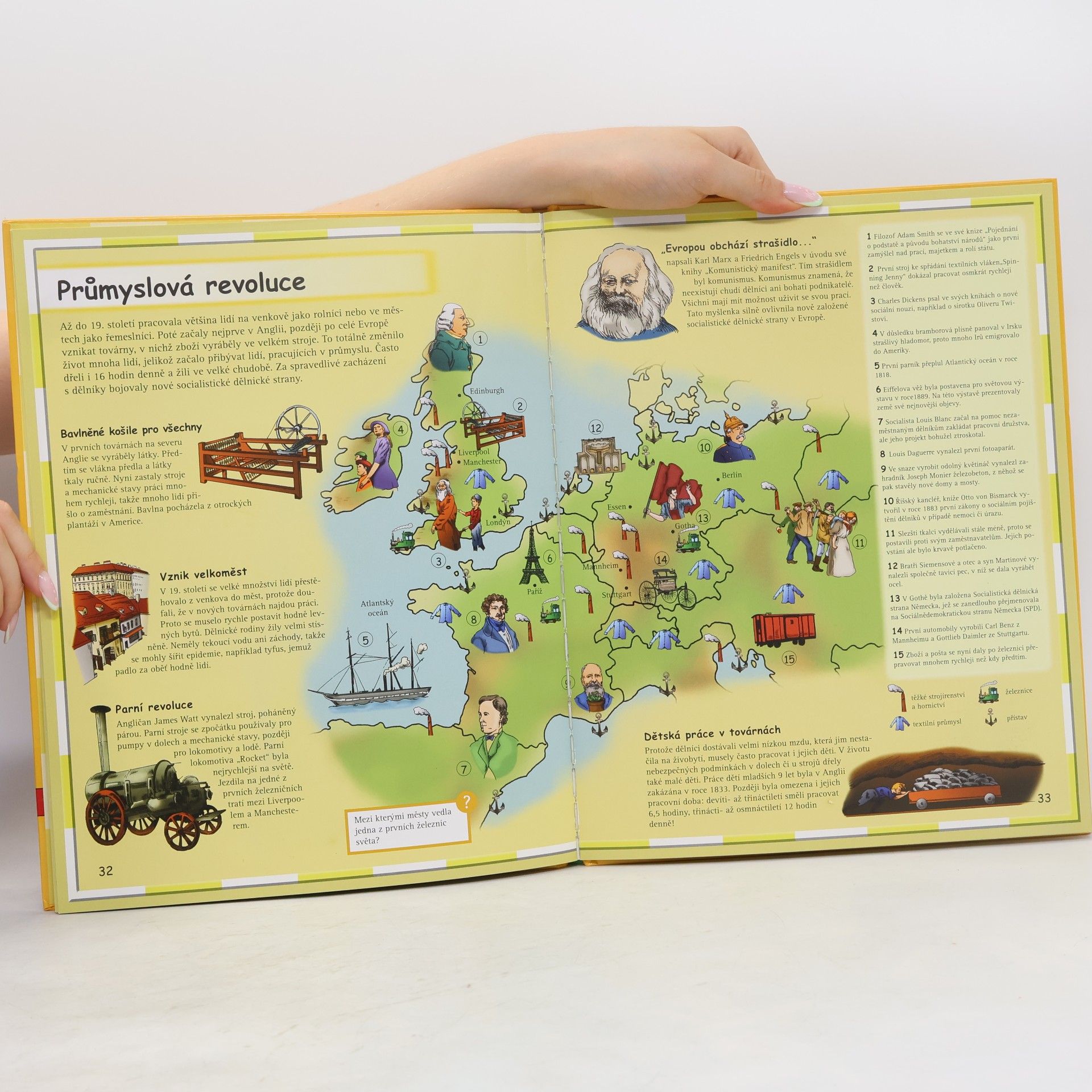Kolektiv autorů Dětský atlas. Dějiny