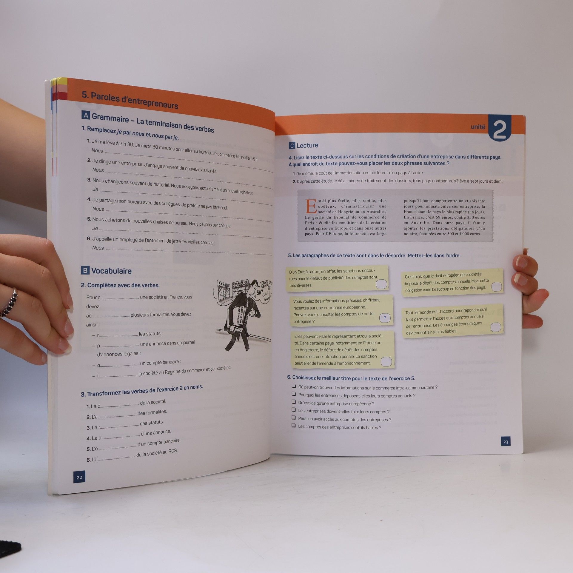 Jean-Luc Penfornis Affaires.com : français professionnel : niveau avancé B2-C1. Cahier d'exercices
