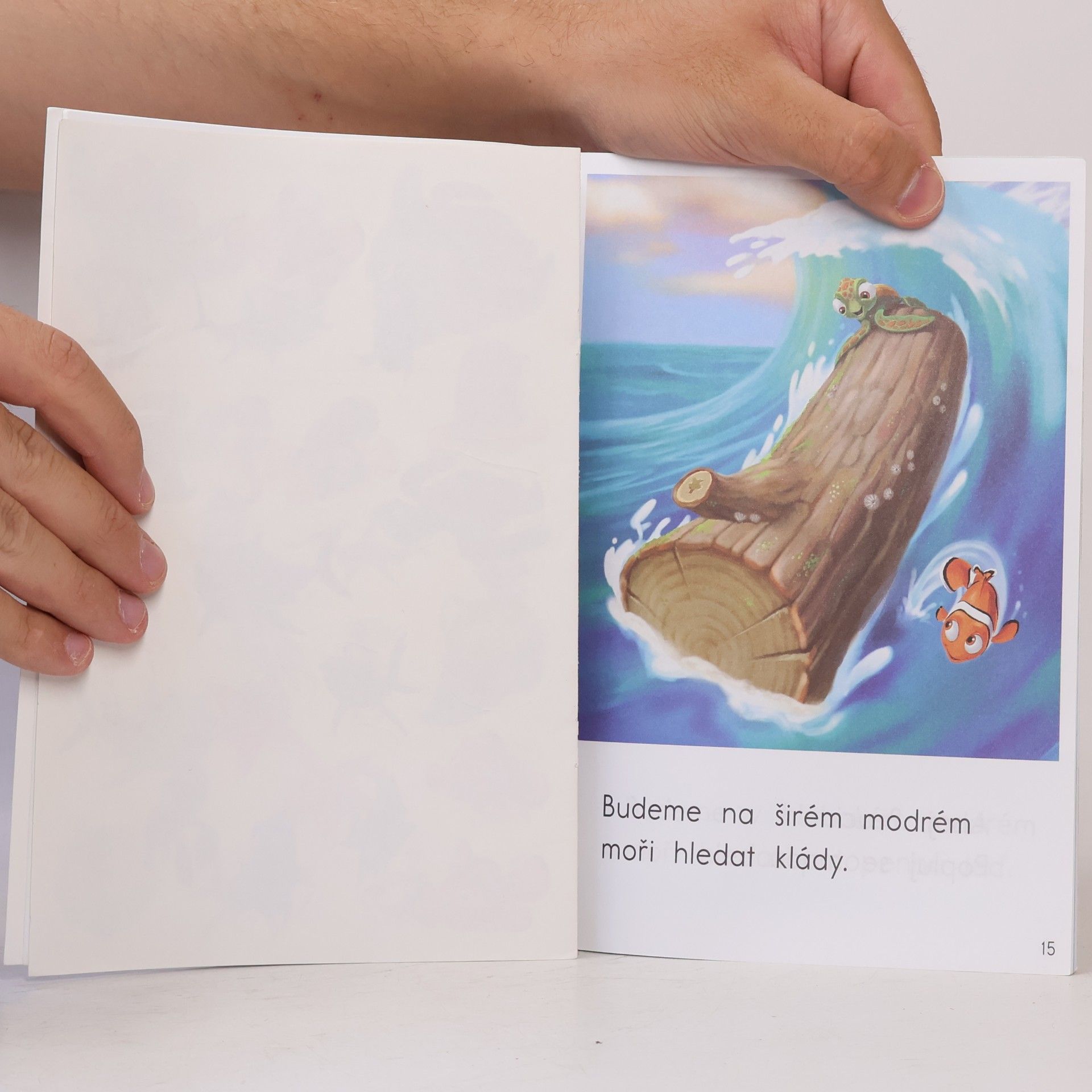 Walt Disney Učíme se - První krůčky ke čtení - V hlubokém modrém moři