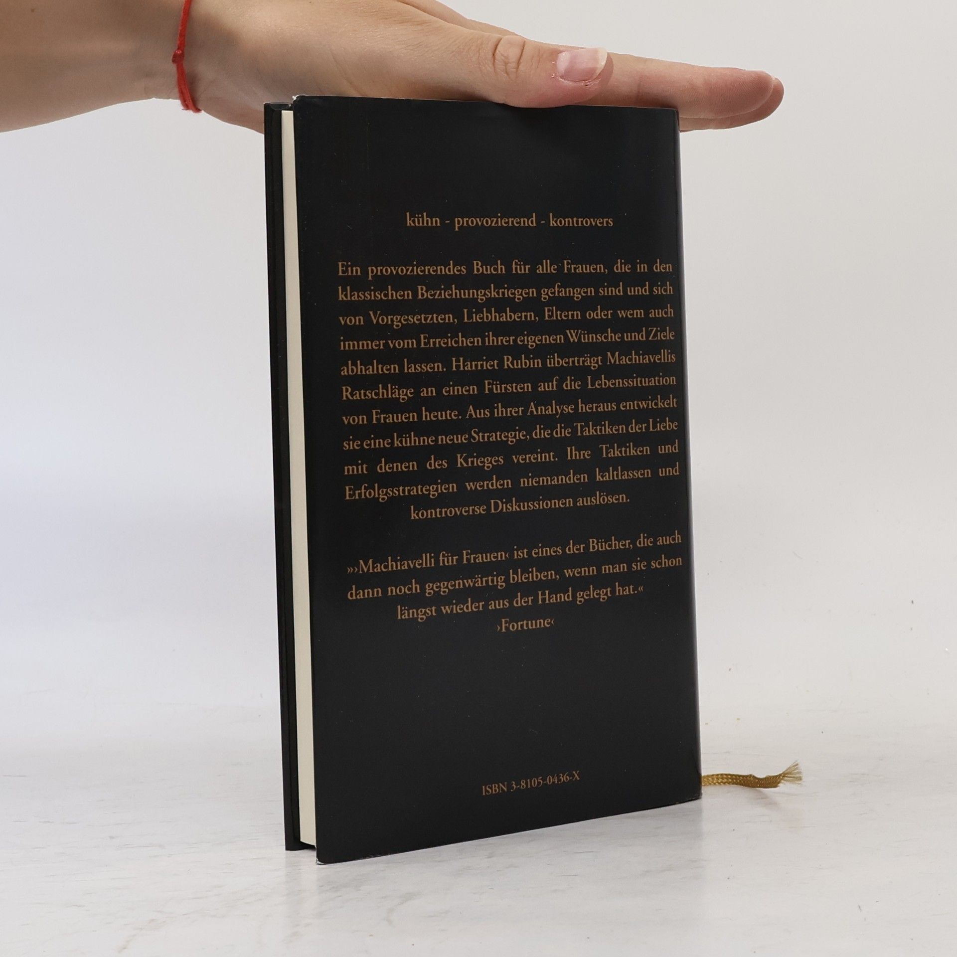 Harriet Rubin Machiavelli für Frauen