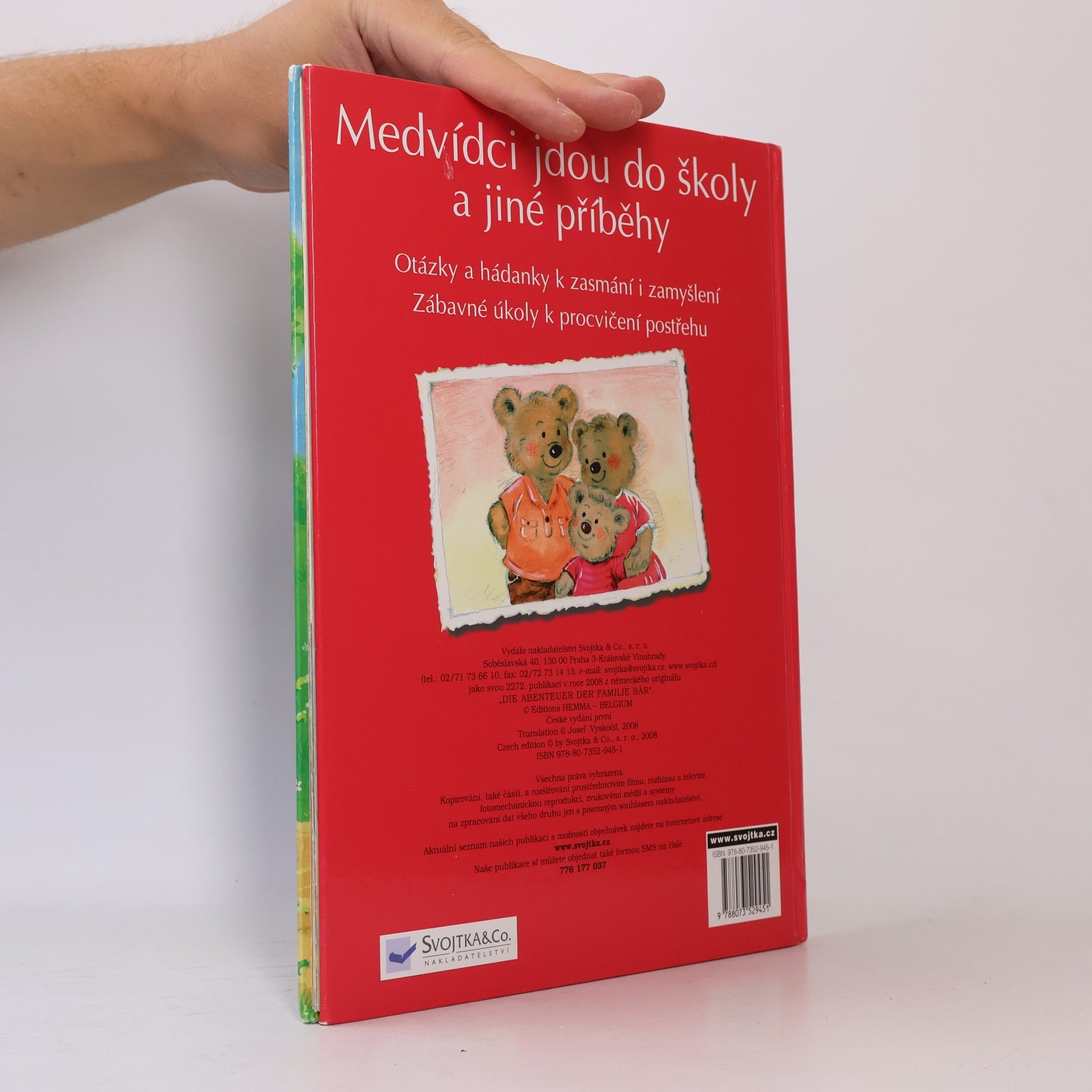 Josef Vyskočil Medvídci jdou do školy a jiné příběhy