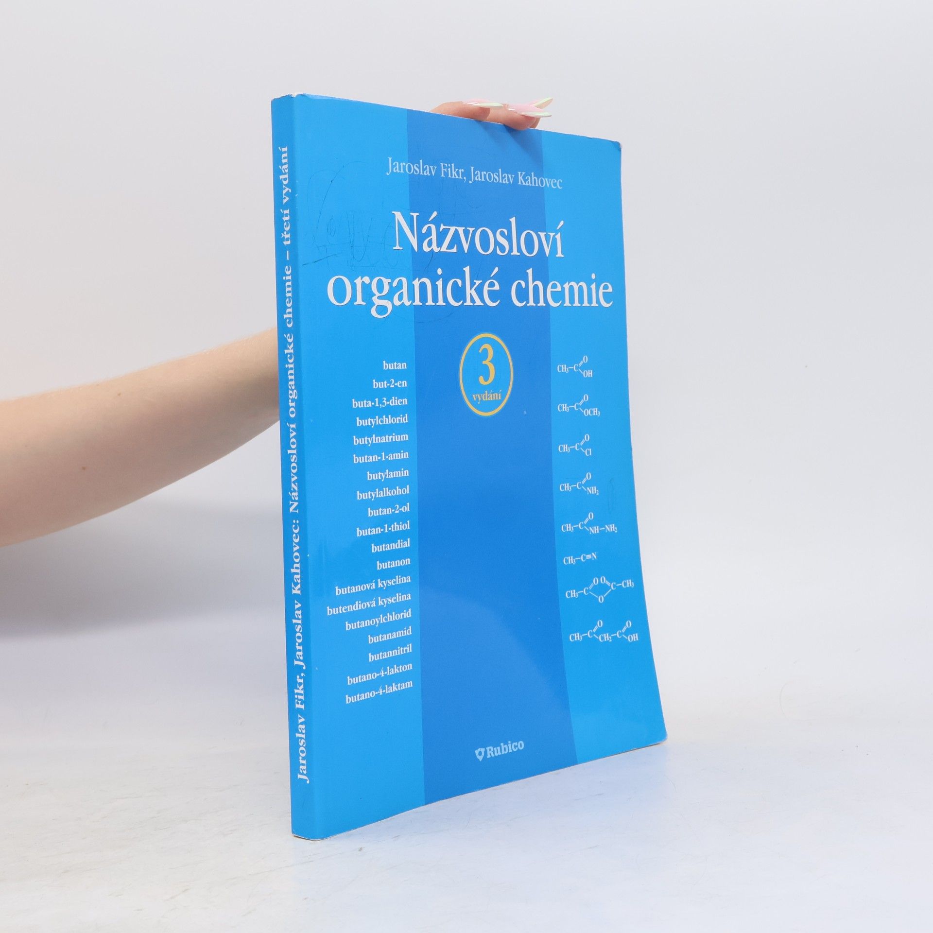 Jaroslav Fikr Názvosloví organické chemie