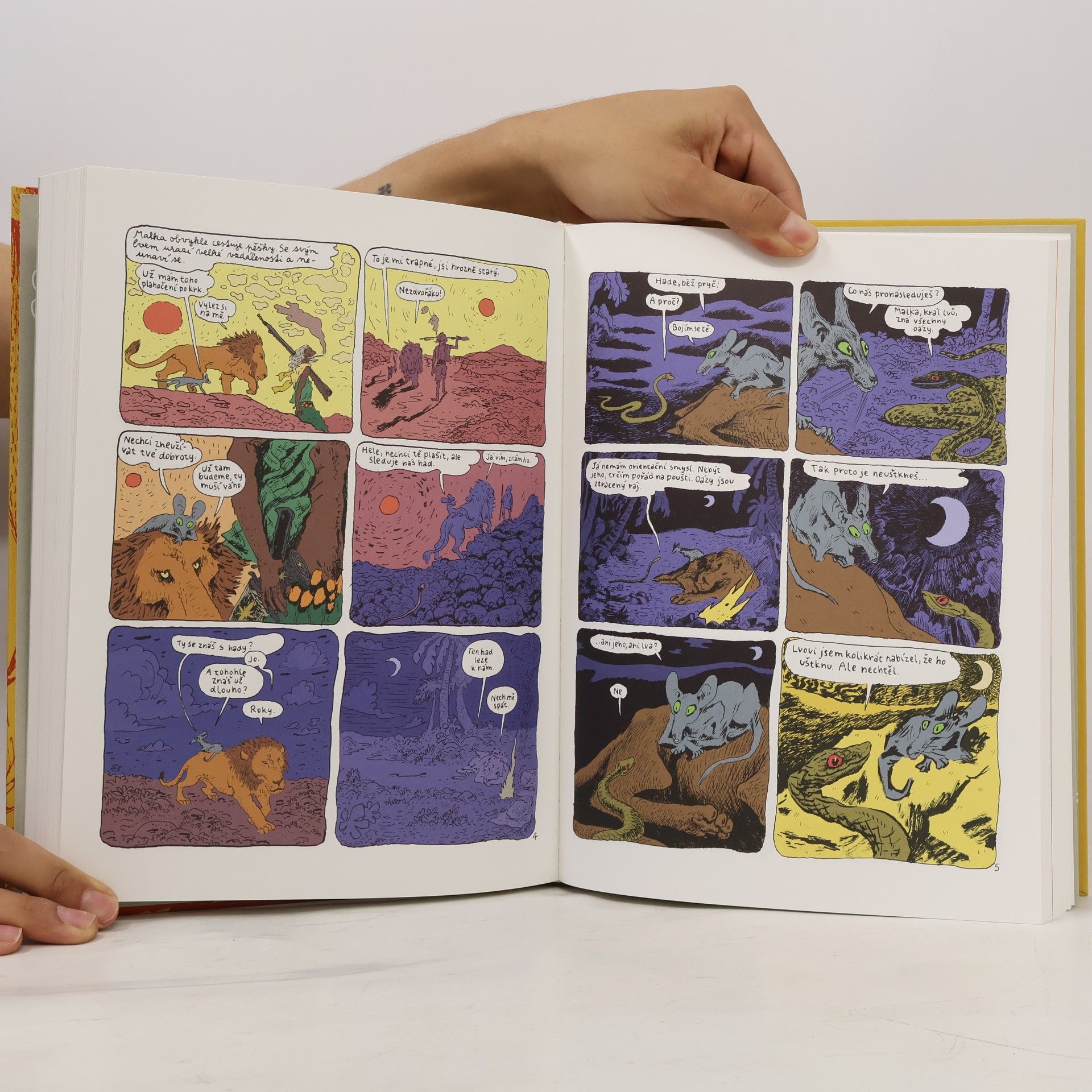 Joann Sfar Rabínův kocour 1–5