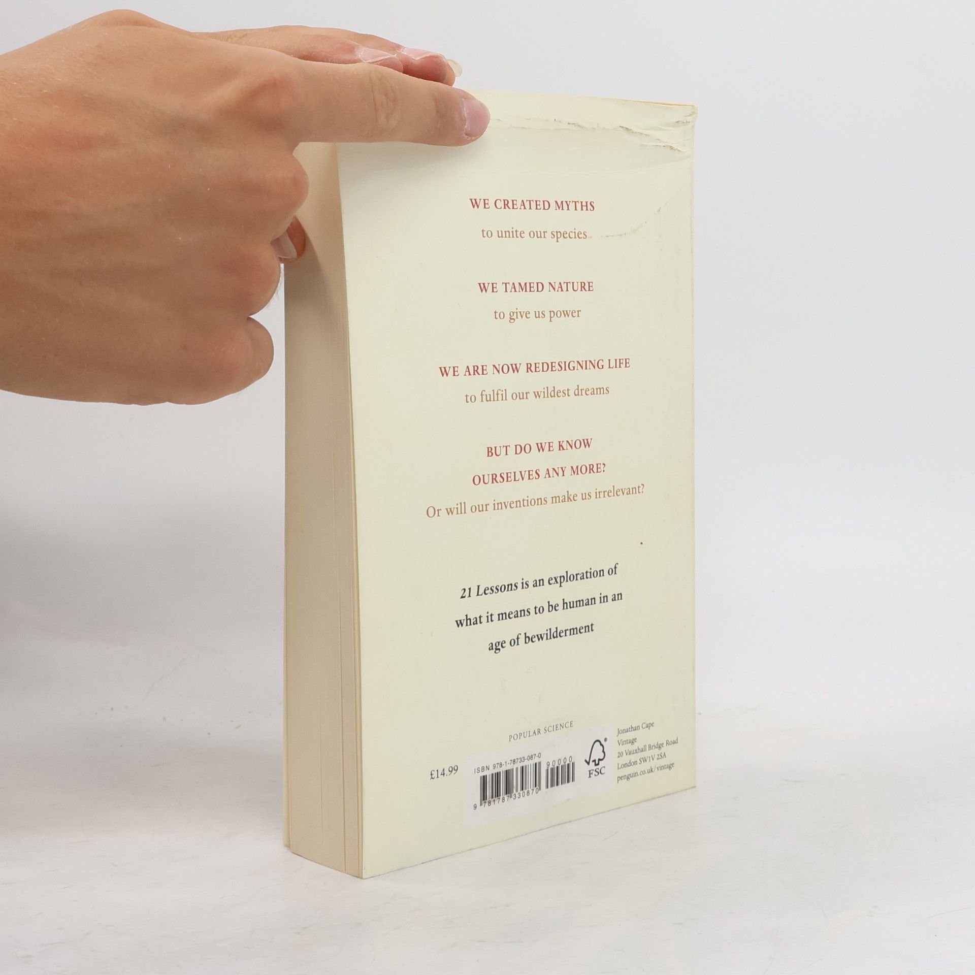 Yuval Noah Harari 21 lessons for the 21st century