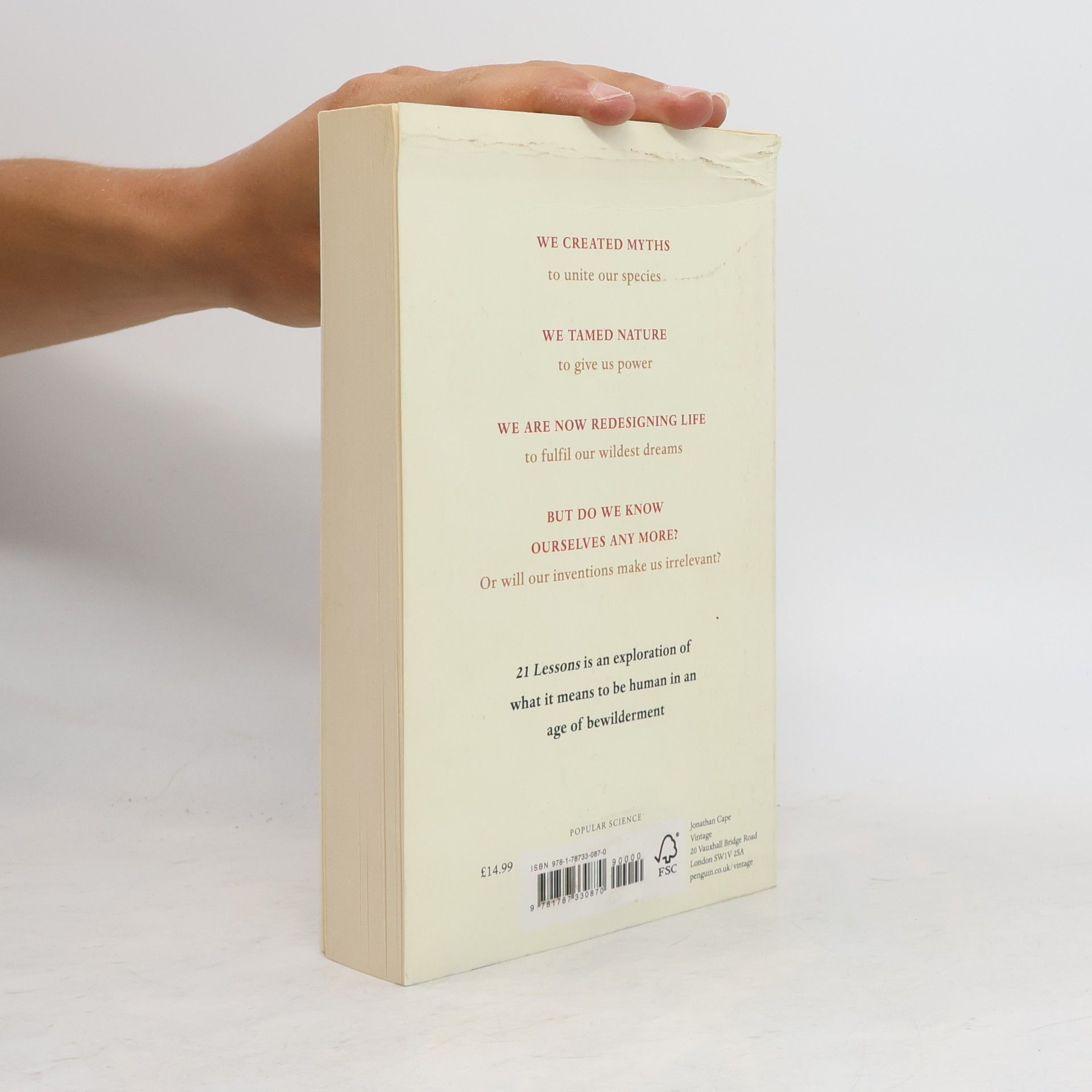 Yuval Noah Harari 21 lessons for the 21st century