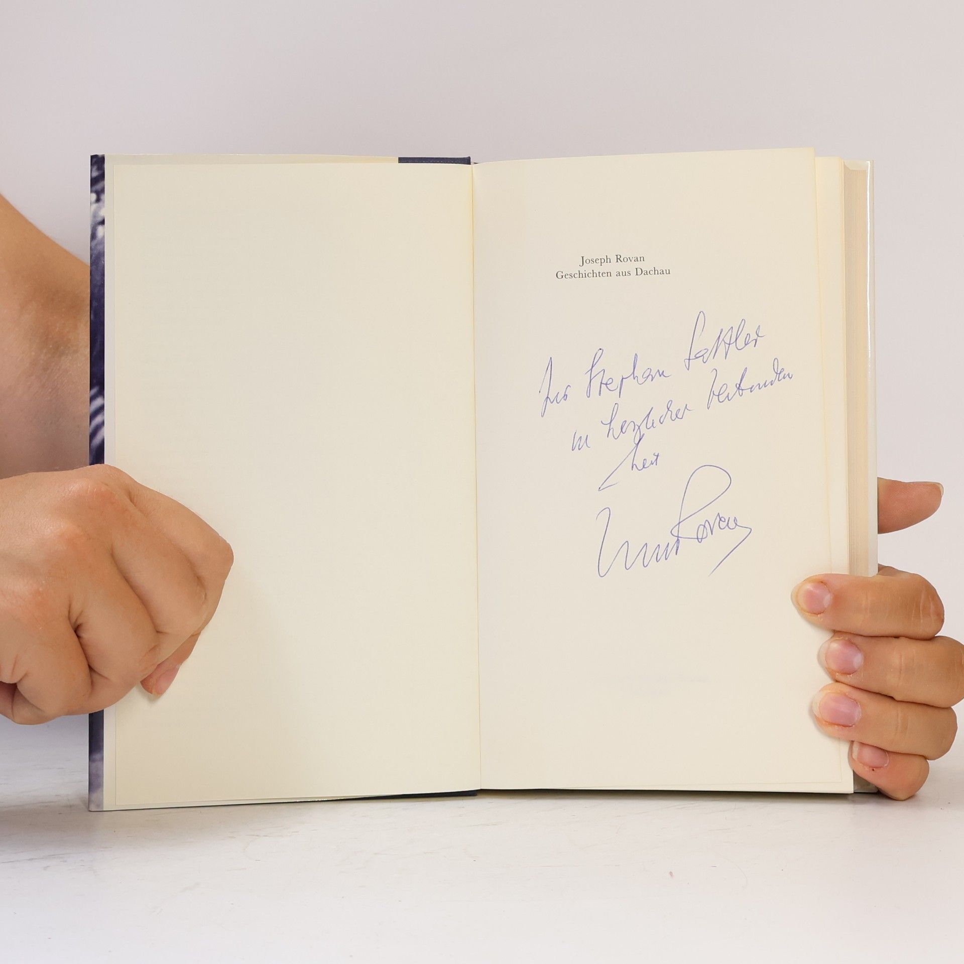 Joseph Rovan Geschichten aus Dachau