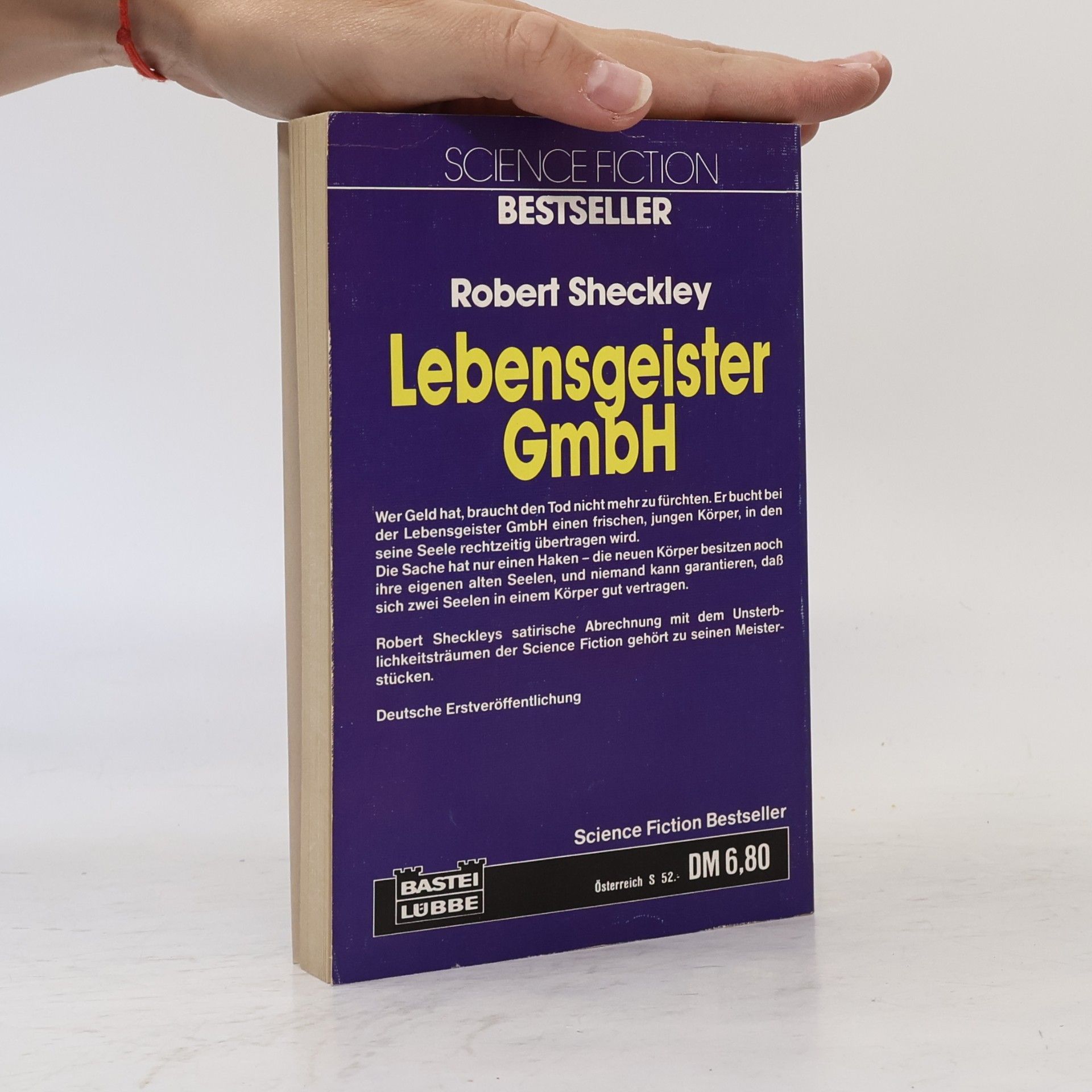 Robert Sheckley Lebensgeister-GmbH