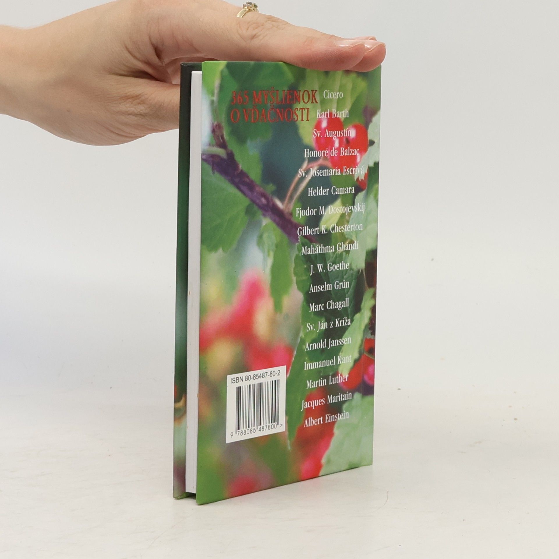 Various authors Pamäť srdca. 365 myšlienok o vďačnosti