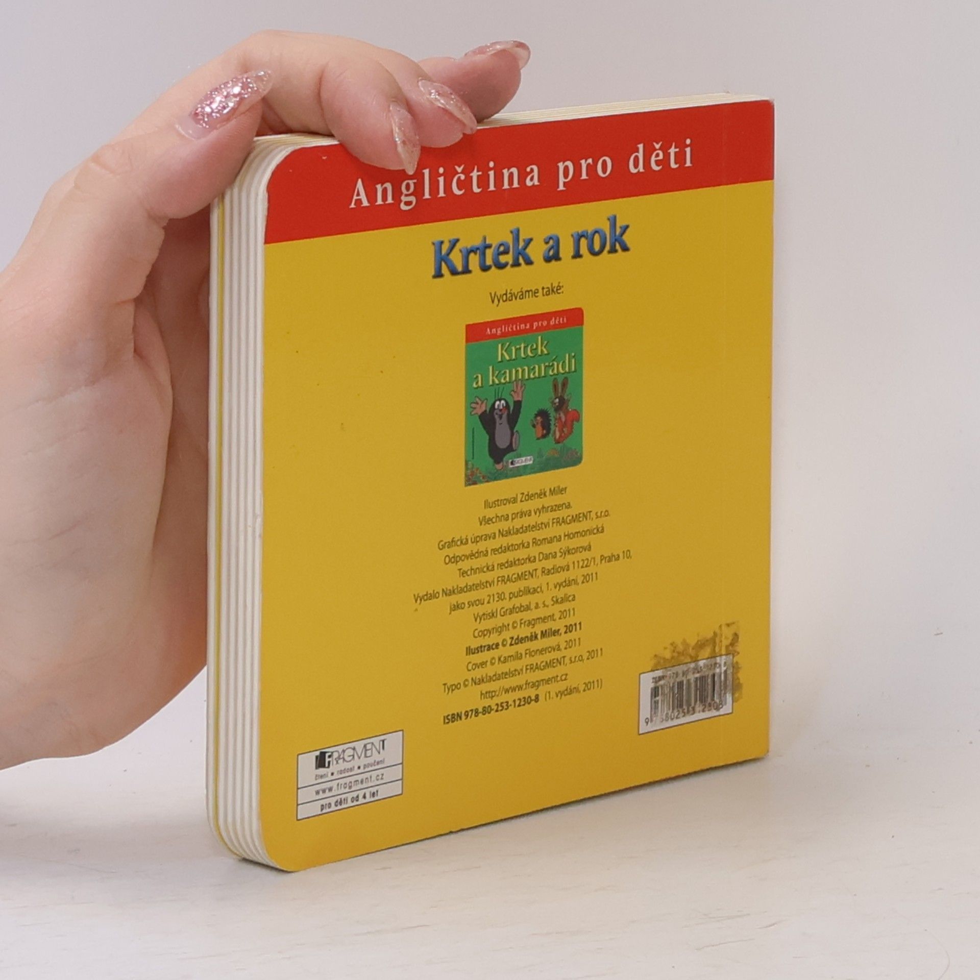 Zdeněk Miler Krtek a rok – Angličtina pro děti