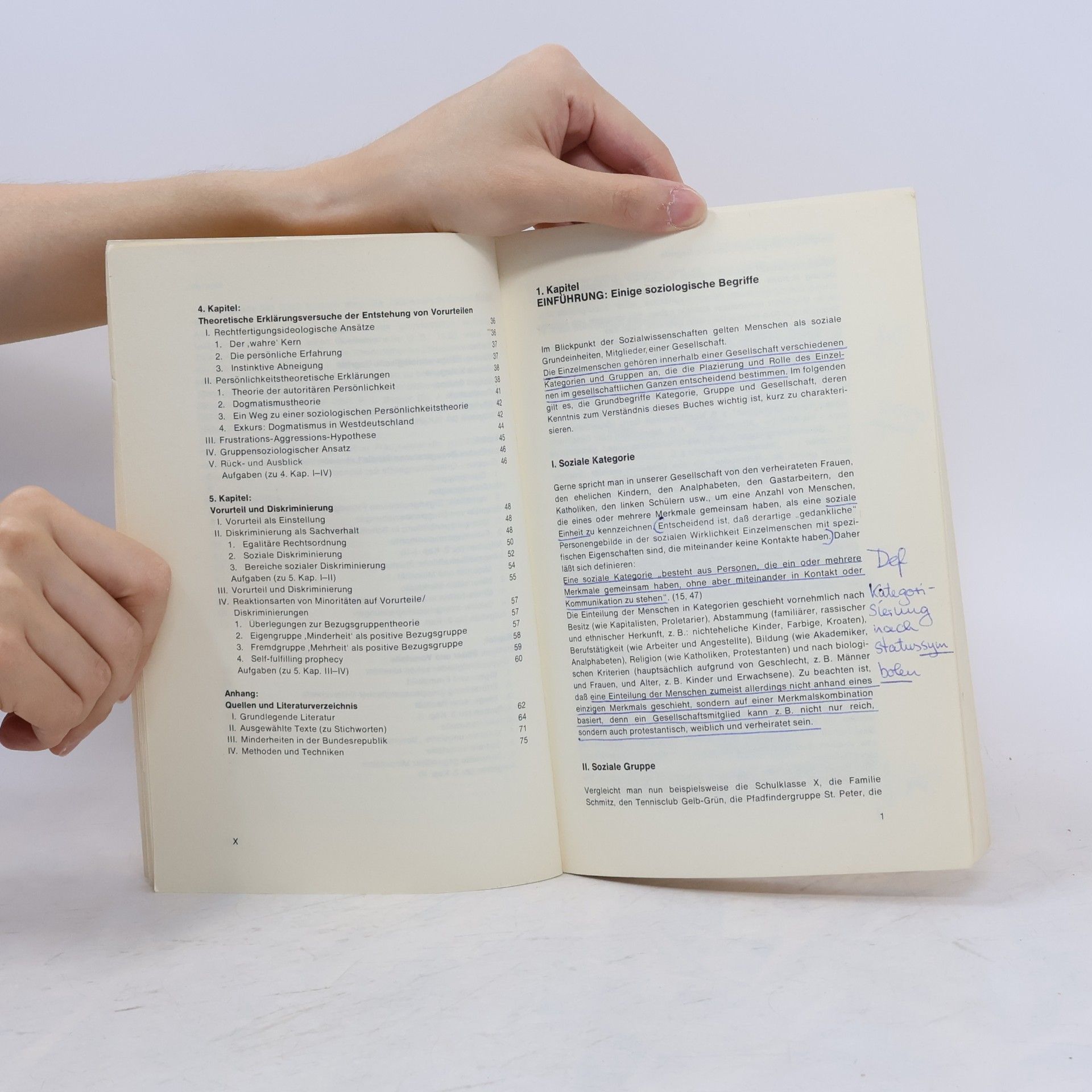 Manfred Markefka Vorurteile, Minderheiten, Diskriminierung