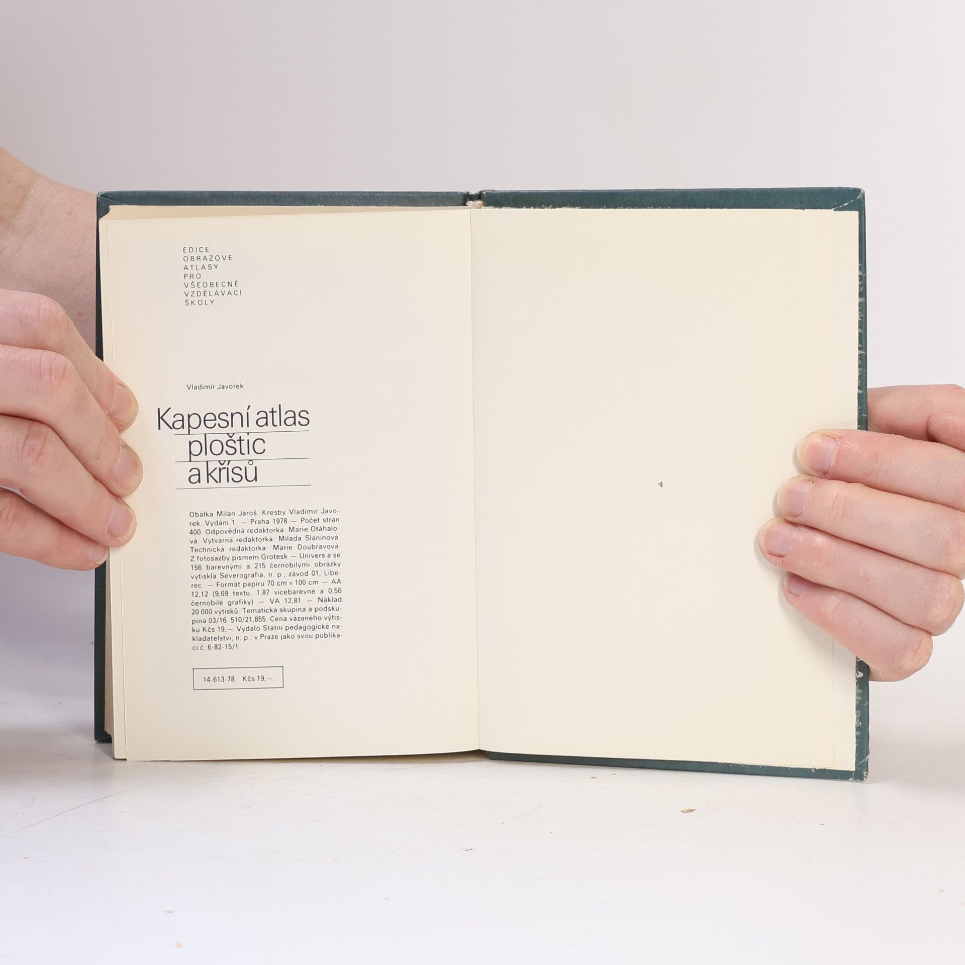 Vladimír Javorek Kapesní atlas ploštic a křísů